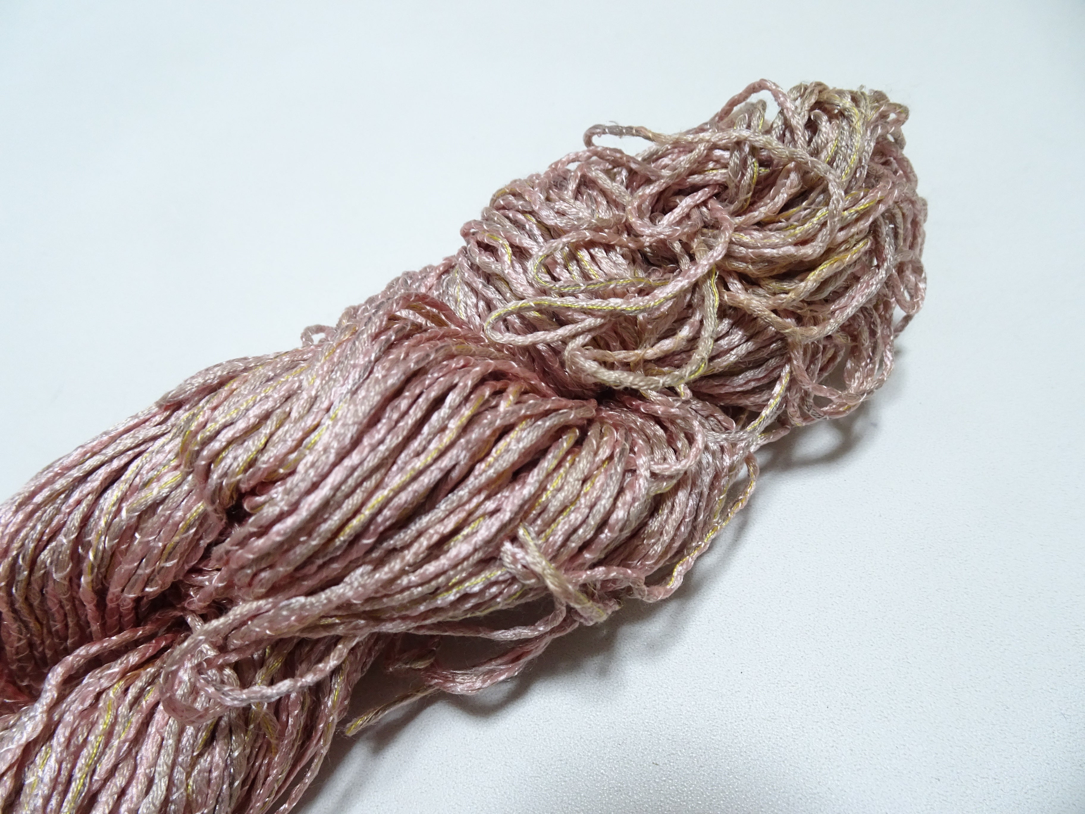 Japanese Tanaka Gen Silk – One-of-a-Kind Hand-Dyed Artistic Silk Thread, Rare Japanese Artisan Yarn, Limited Stock 16522