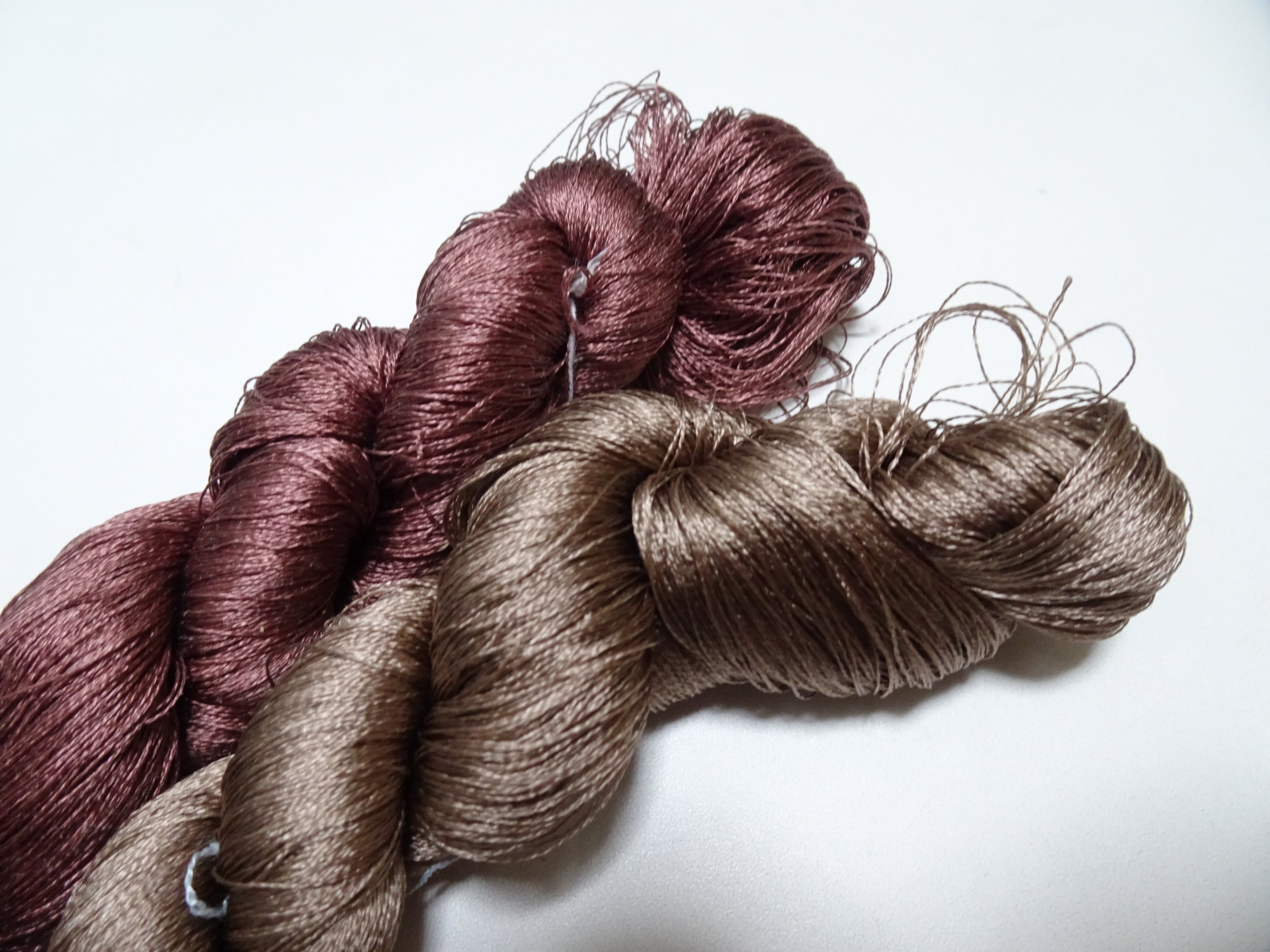 Japanese Vintage Twisted Silk Thread 2sets Embroidery 16968