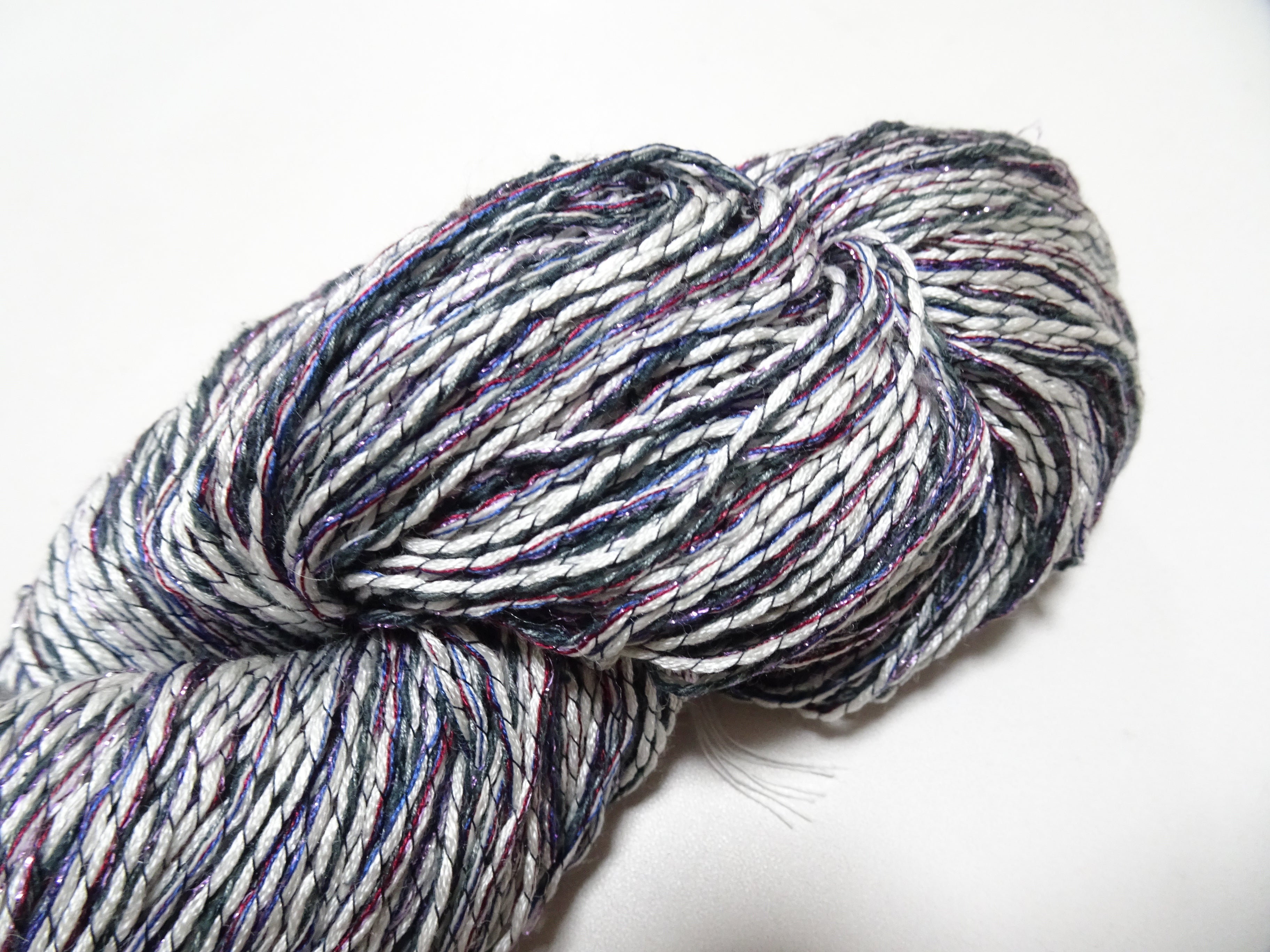 Japanese Tanaka Gen Silk – One-of-a-Kind Hand-Dyed Artistic Silk Thread, Rare Japanese Artisan Yarn, Limited Stock 19127