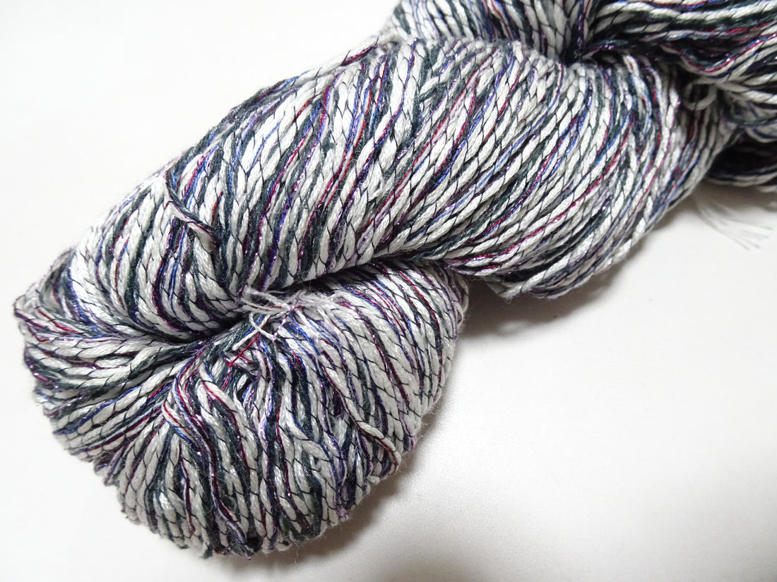 Japanese Tanaka Gen Silk – One-of-a-Kind Hand-Dyed Artistic Silk Thread, Rare Japanese Artisan Yarn, Limited Stock 19127