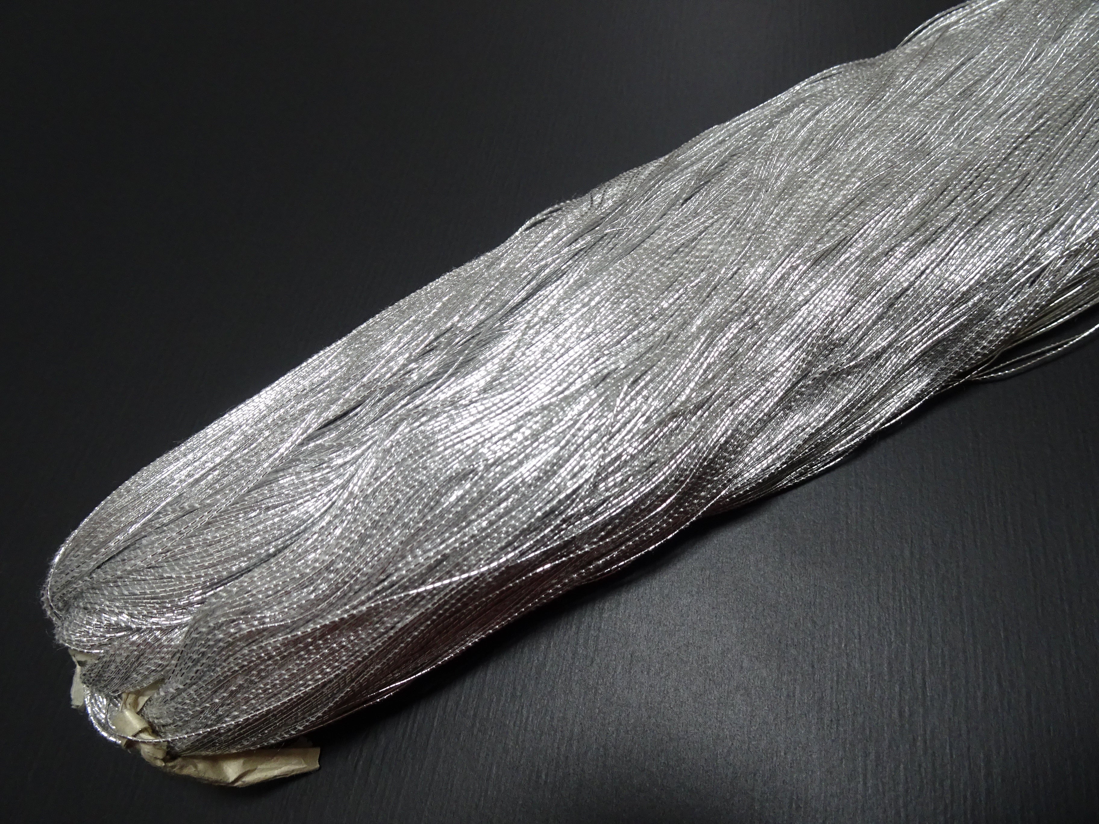 Special Price!!Japanese Vintage High Class Aluminum Leaf Silver Thread 5 Embroidery 1000M  0.40mm  17710