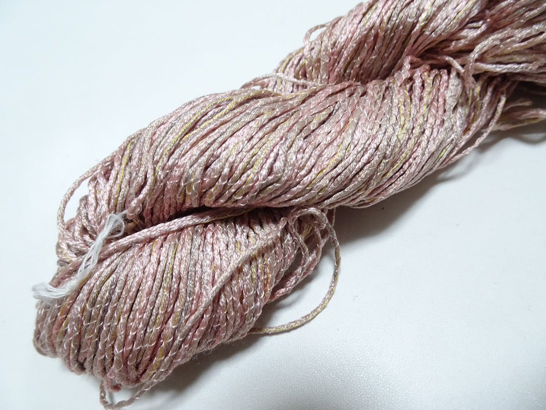 Japanese Tanaka Gen Silk – One-of-a-Kind Hand-Dyed Artistic Silk Thread, Rare Japanese Artisan Yarn, Limited Stock 16522