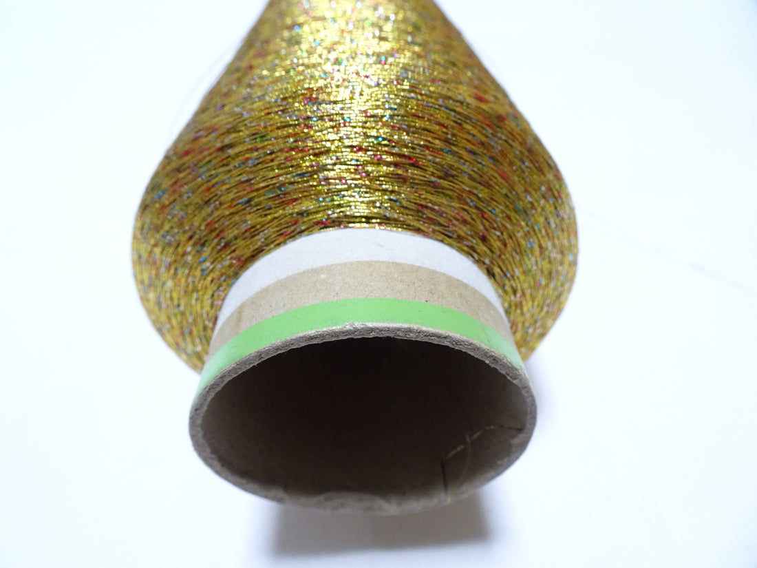 Super Special price! Japanese vintage metallic lame thread embroidery 5000M 16305