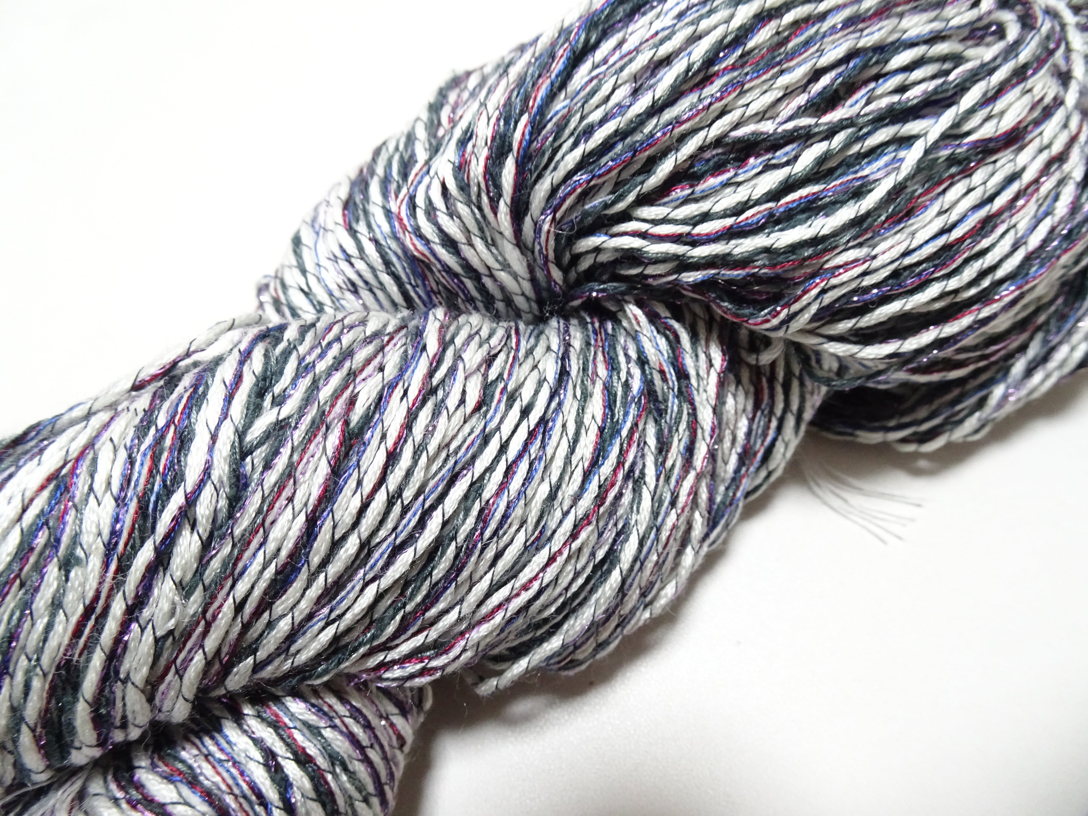 Japanese Tanaka Gen Silk – One-of-a-Kind Hand-Dyed Artistic Silk Thread, Rare Japanese Artisan Yarn, Limited Stock 19127