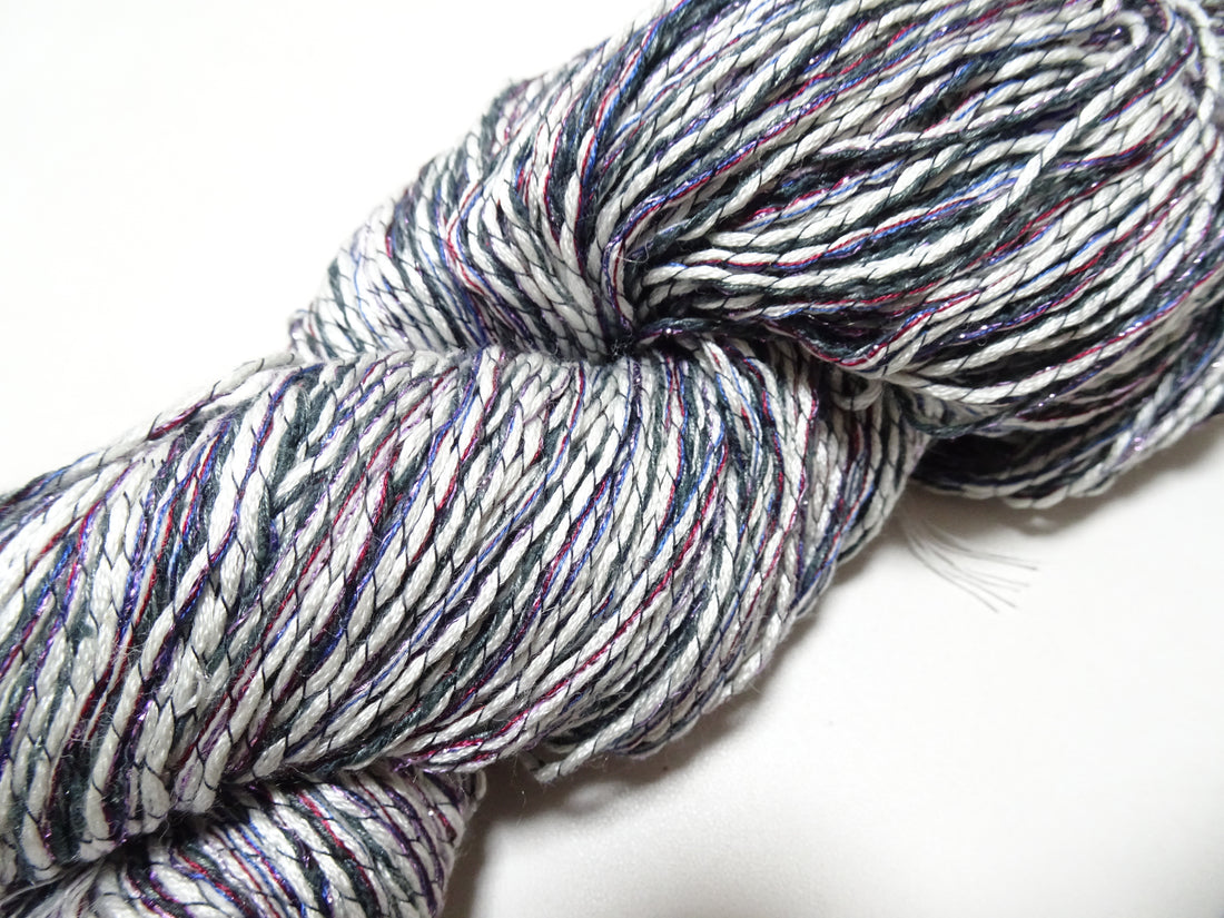 Japanese Tanaka Gen Silk – One-of-a-Kind Hand-Dyed Artistic Silk Thread, Rare Japanese Artisan Yarn, Limited Stock 19127