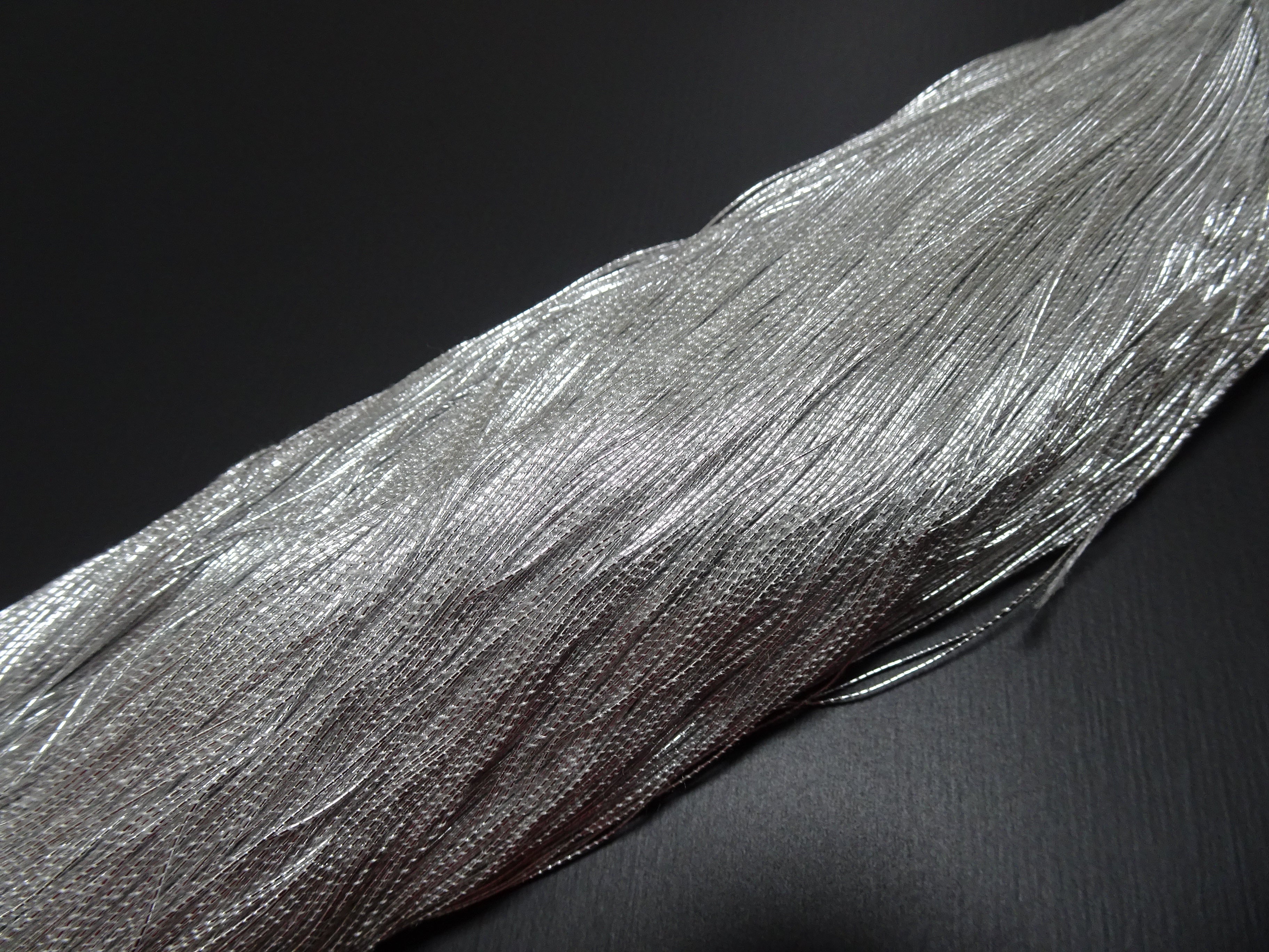 Special Price!!Japanese Vintage High Class Aluminum Leaf Silver Thread 5 Embroidery 1000M  0.40mm  17710