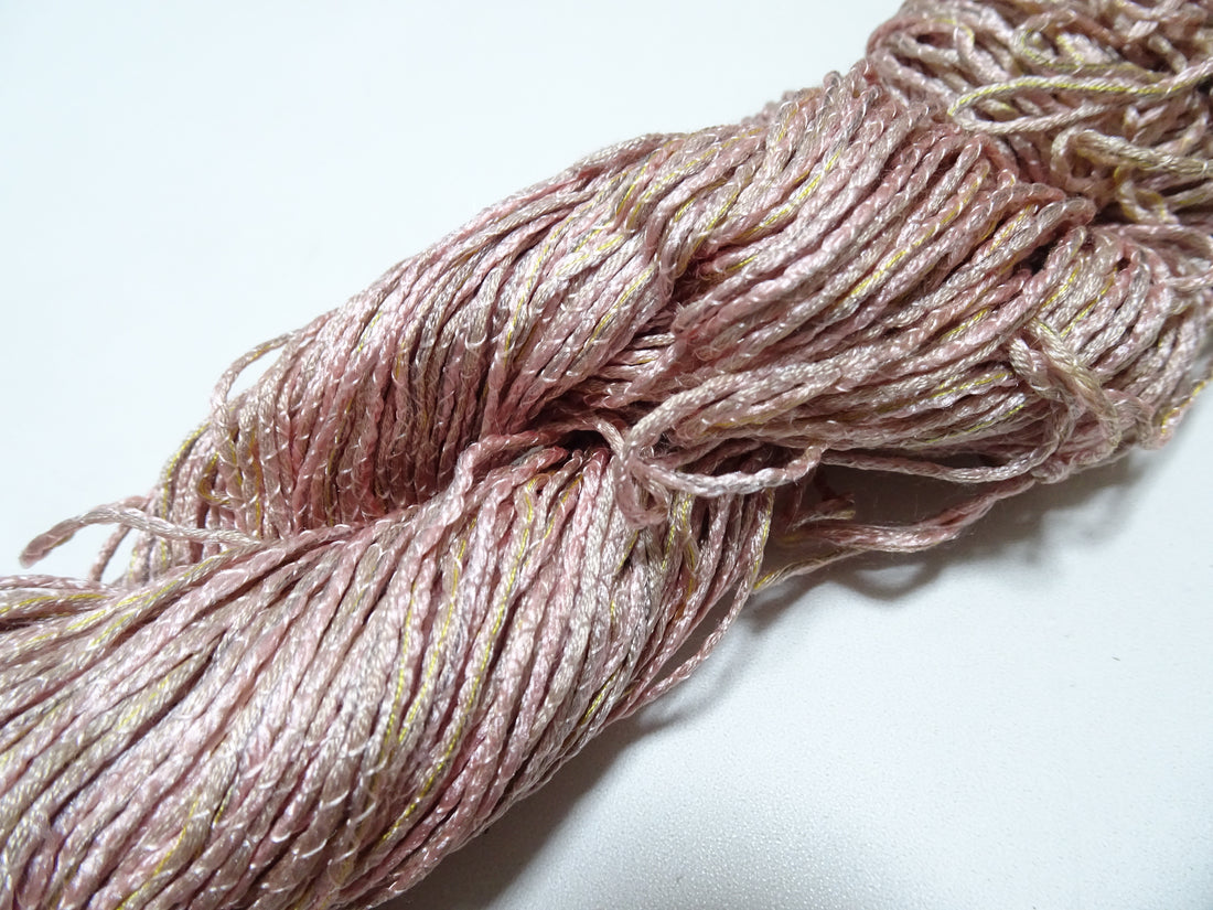 Japanese Tanaka Gen Silk – One-of-a-Kind Hand-Dyed Artistic Silk Thread, Rare Japanese Artisan Yarn, Limited Stock 16522