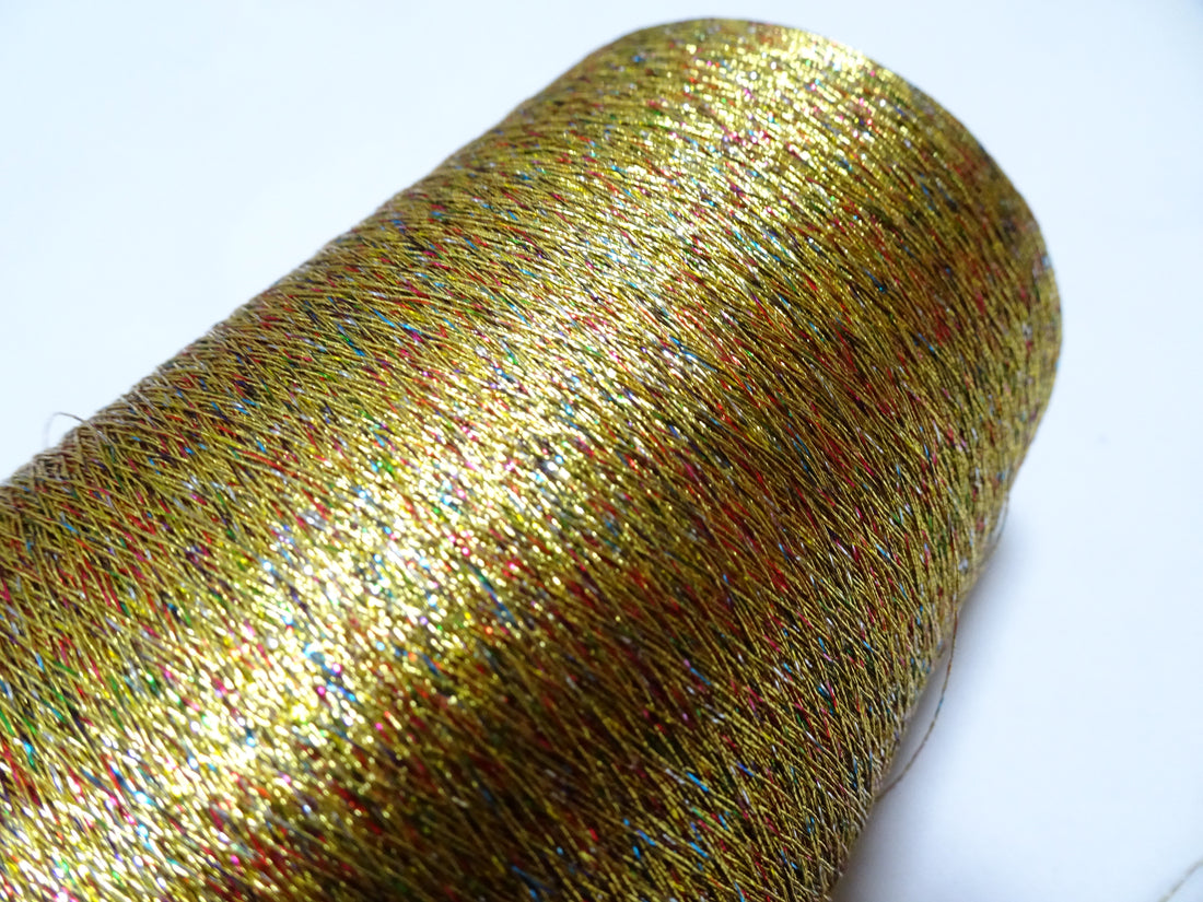 Super Special price! Japanese vintage metallic lame thread embroidery 5000M 16305