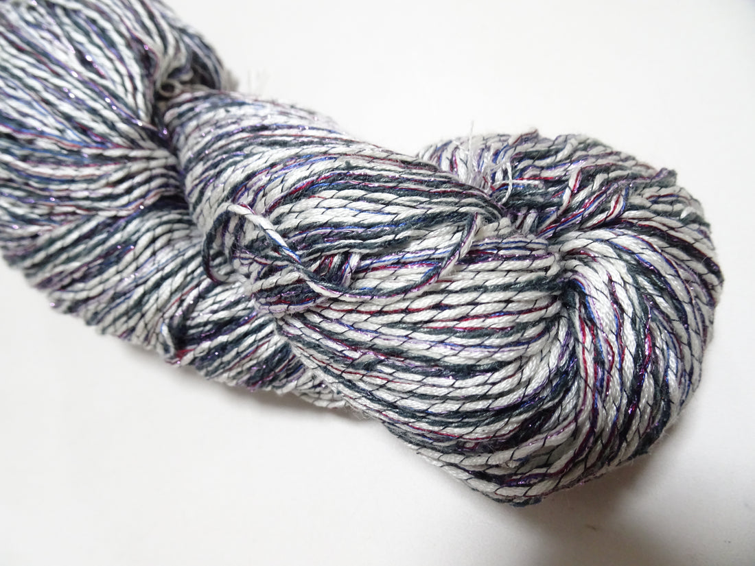 Japanese Tanaka Gen Silk – One-of-a-Kind Hand-Dyed Artistic Silk Thread, Rare Japanese Artisan Yarn, Limited Stock 19127