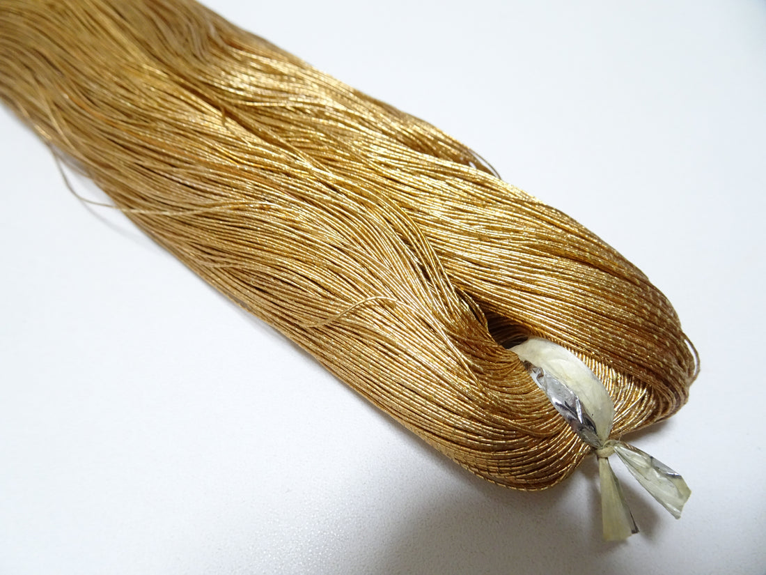 Japanese vintage high class aluminum leaf thread kodai  embroidery 500M  8487  0.40mm