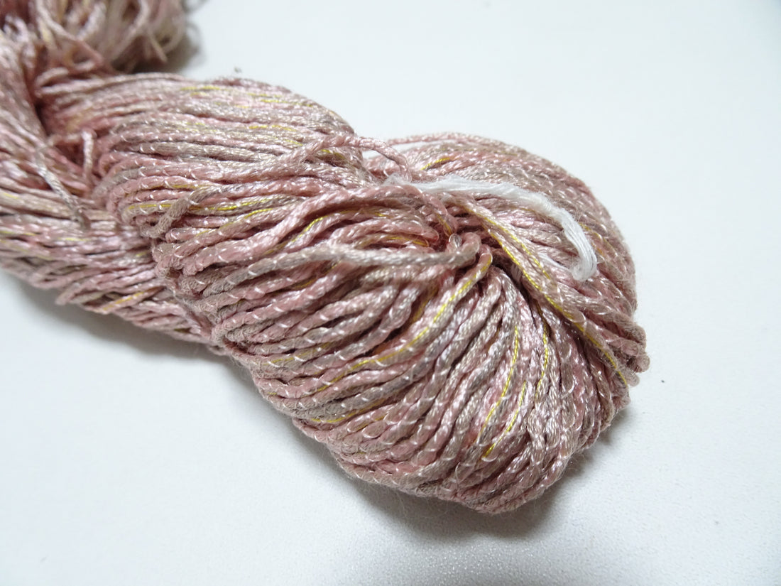 Japanese Tanaka Gen Silk – One-of-a-Kind Hand-Dyed Artistic Silk Thread, Rare Japanese Artisan Yarn, Limited Stock 16522