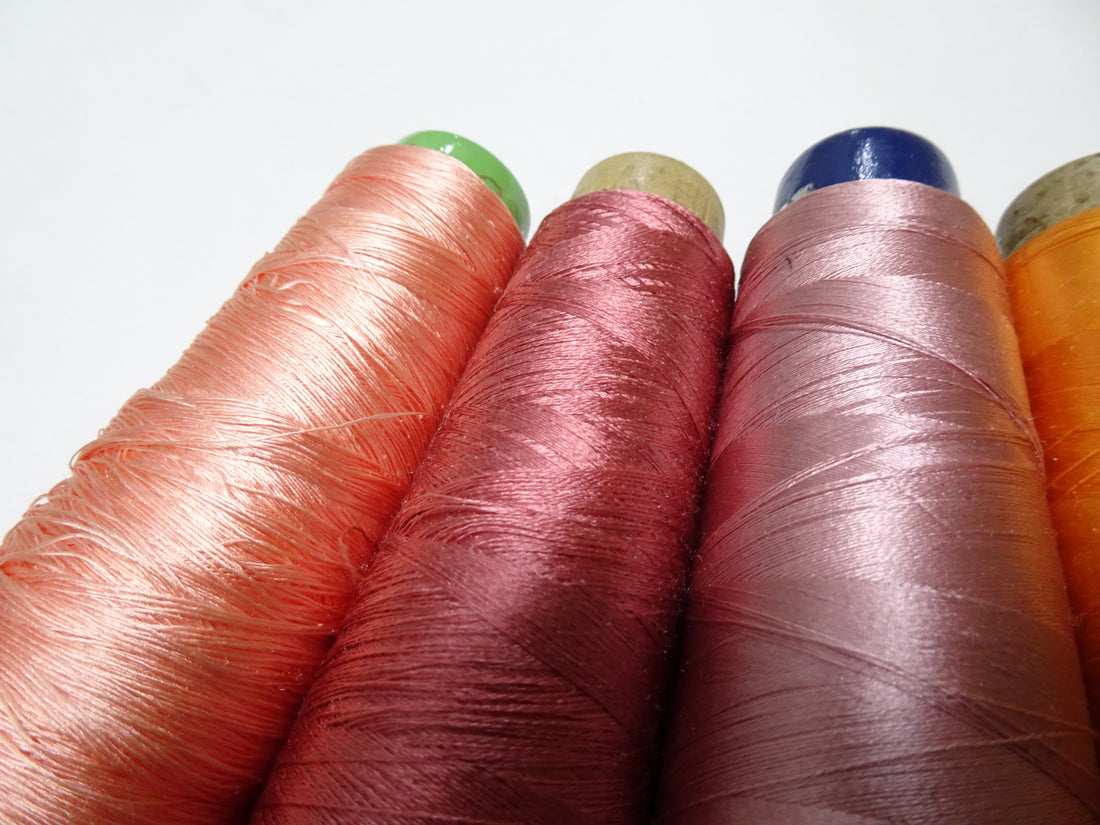 Great deal!! Japanese vintage silk thread 14sets embroidery Imperfect item (please see description for details)  16380