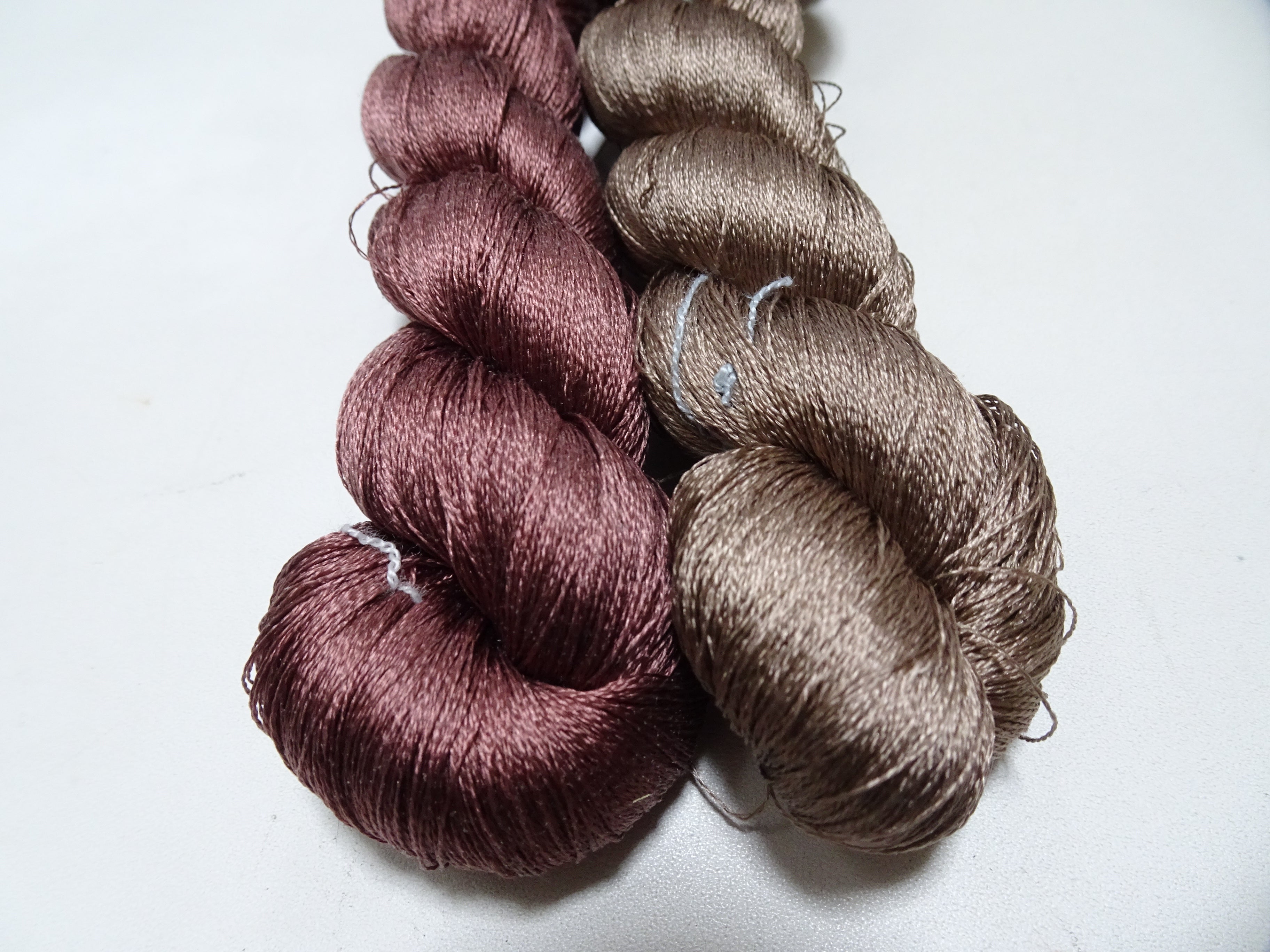 Japanese Vintage Twisted Silk Thread 2sets Embroidery 16968