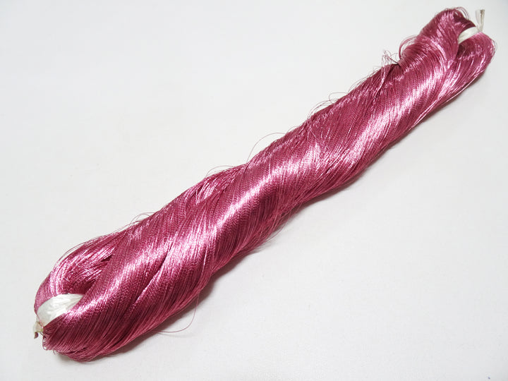 Japanese vintage rare Superb pure silver leaf thread color P17 2000M