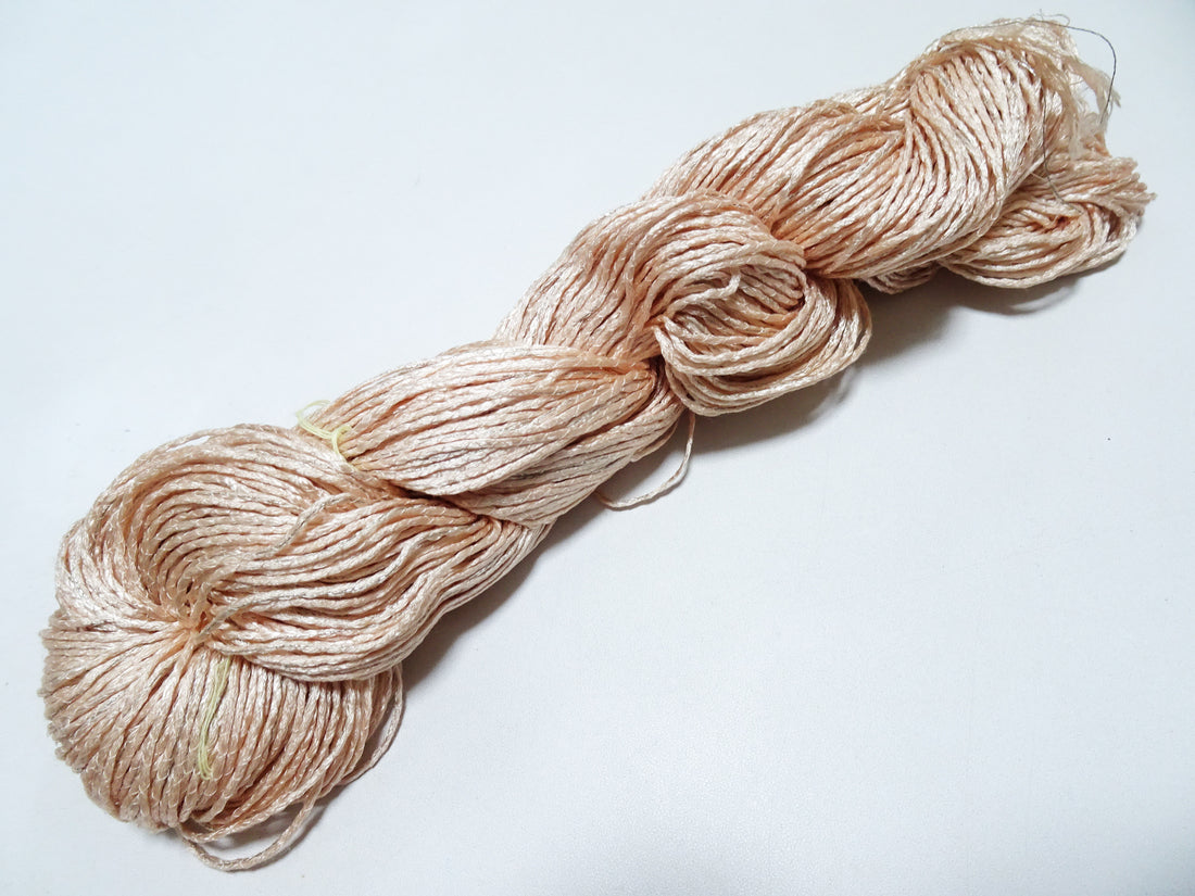 Japanese Tanaka Gen Silk – One-of-a-Kind Hand-Dyed Artistic Silk Thread, Rare Japanese Artisan Yarn, Limited Stock 16523