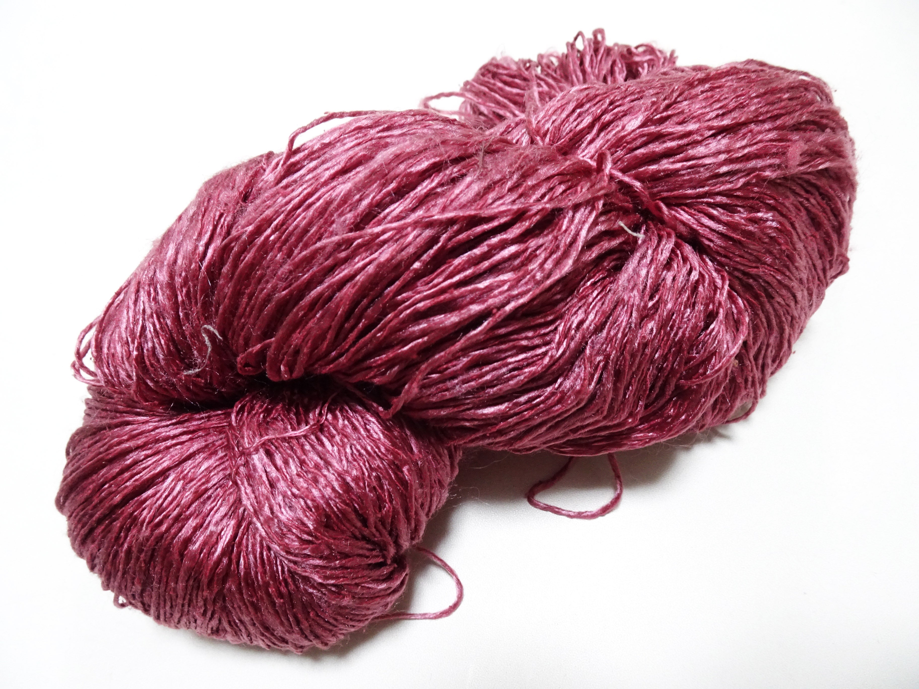 Japanese Tanaka Gen Silk – One-of-a-Kind Hand-Dyed Artistic Silk Thread, Rare Japanese Artisan Yarn, Limited Stock 19128