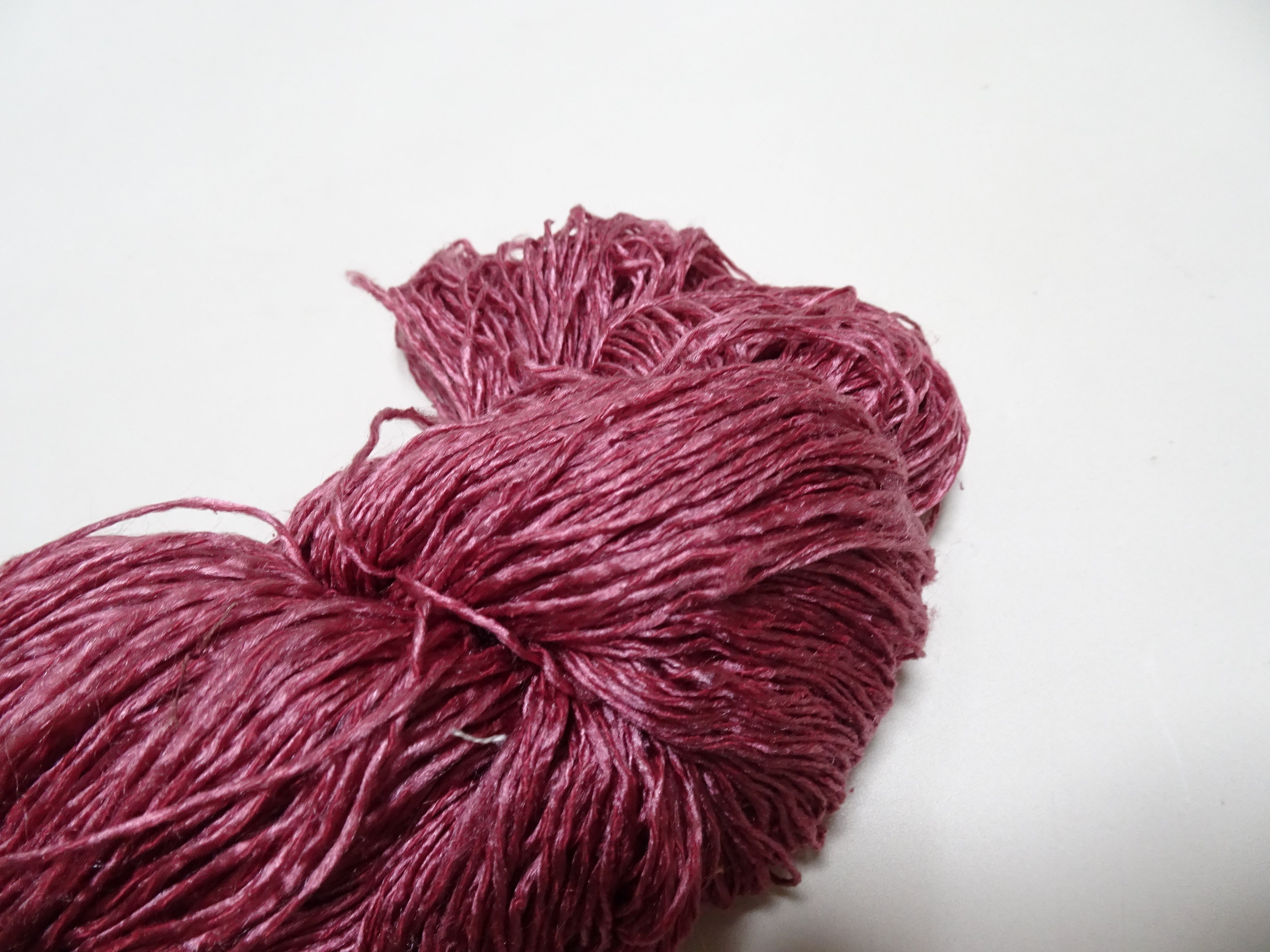 Japanese Tanaka Gen Silk – One-of-a-Kind Hand-Dyed Artistic Silk Thread, Rare Japanese Artisan Yarn, Limited Stock 19128