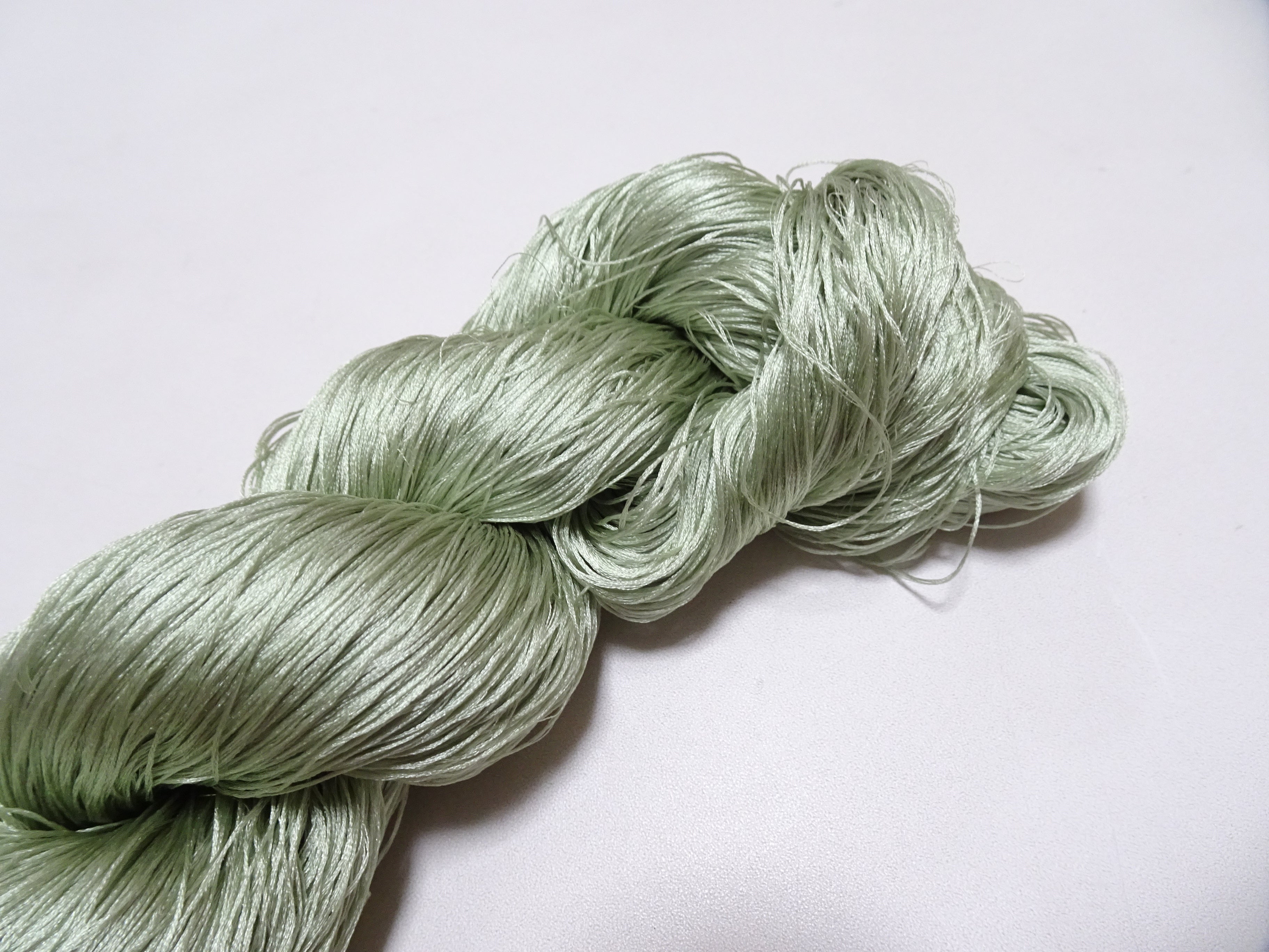 Japanese Vintage 6 Loose-Twist Silk Threads 19263