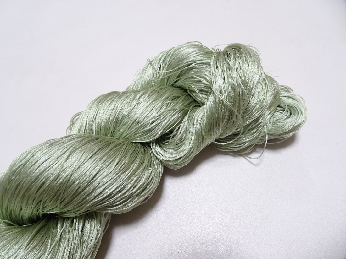 Japanese Vintage 6 Loose-Twist Silk Threads 19263