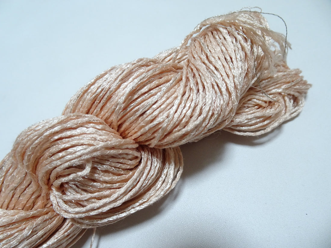 Japanese Tanaka Gen Silk – One-of-a-Kind Hand-Dyed Artistic Silk Thread, Rare Japanese Artisan Yarn, Limited Stock 16523