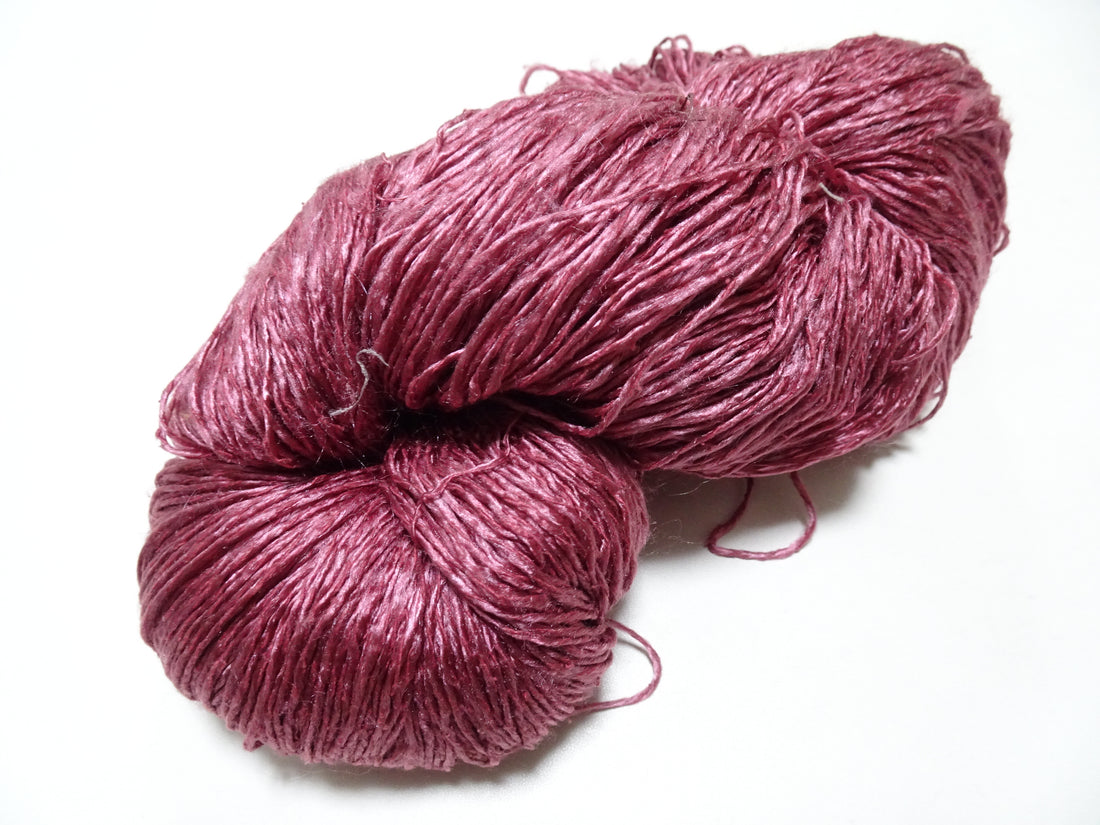 Japanese Tanaka Gen Silk – One-of-a-Kind Hand-Dyed Artistic Silk Thread, Rare Japanese Artisan Yarn, Limited Stock 19128