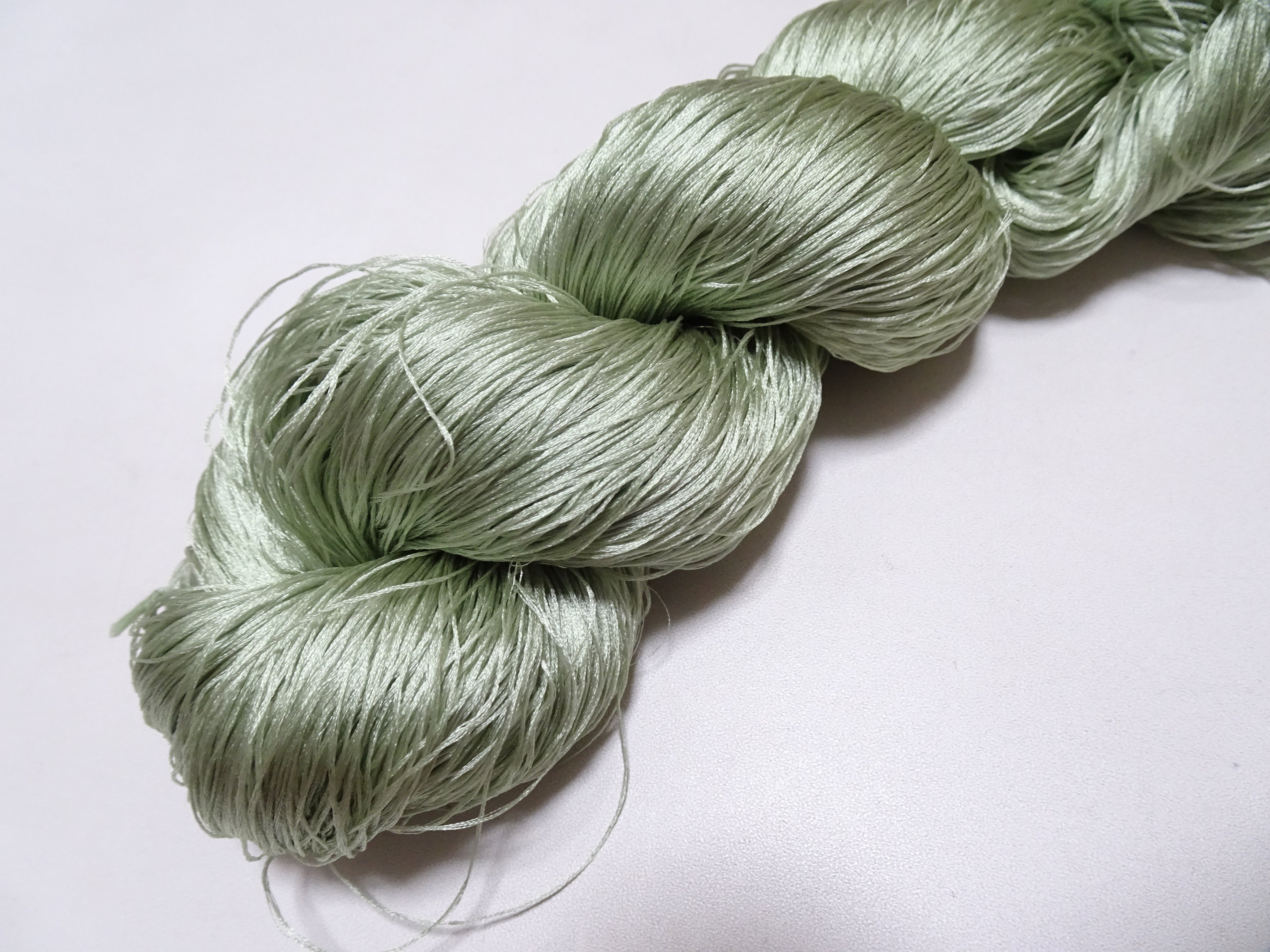 Japanese Vintage 6 Loose-Twist Silk Threads 19263