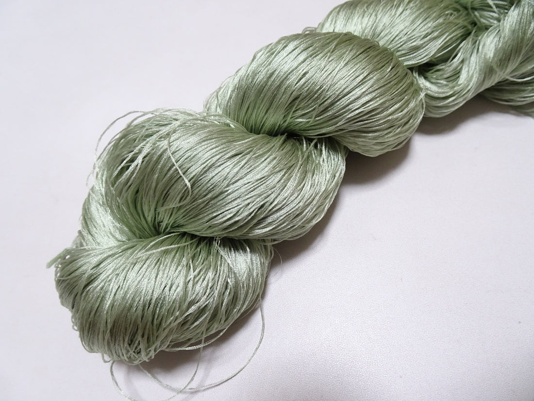 Japanese Vintage 6 Loose-Twist Silk Threads 19263