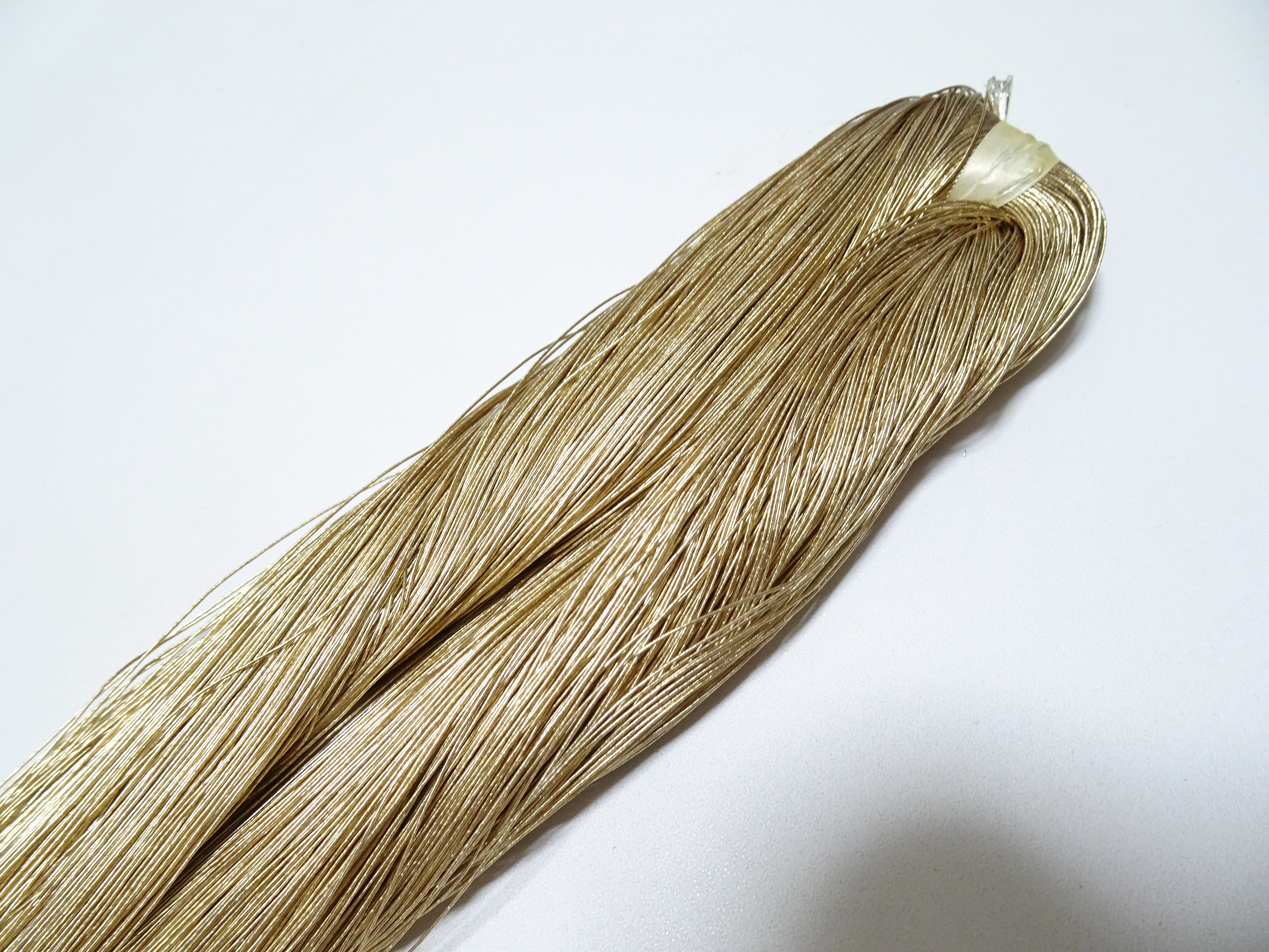 Japanese vintage high class aluminum leaf thread kodai  embroidery 500M  8488  0.40mm