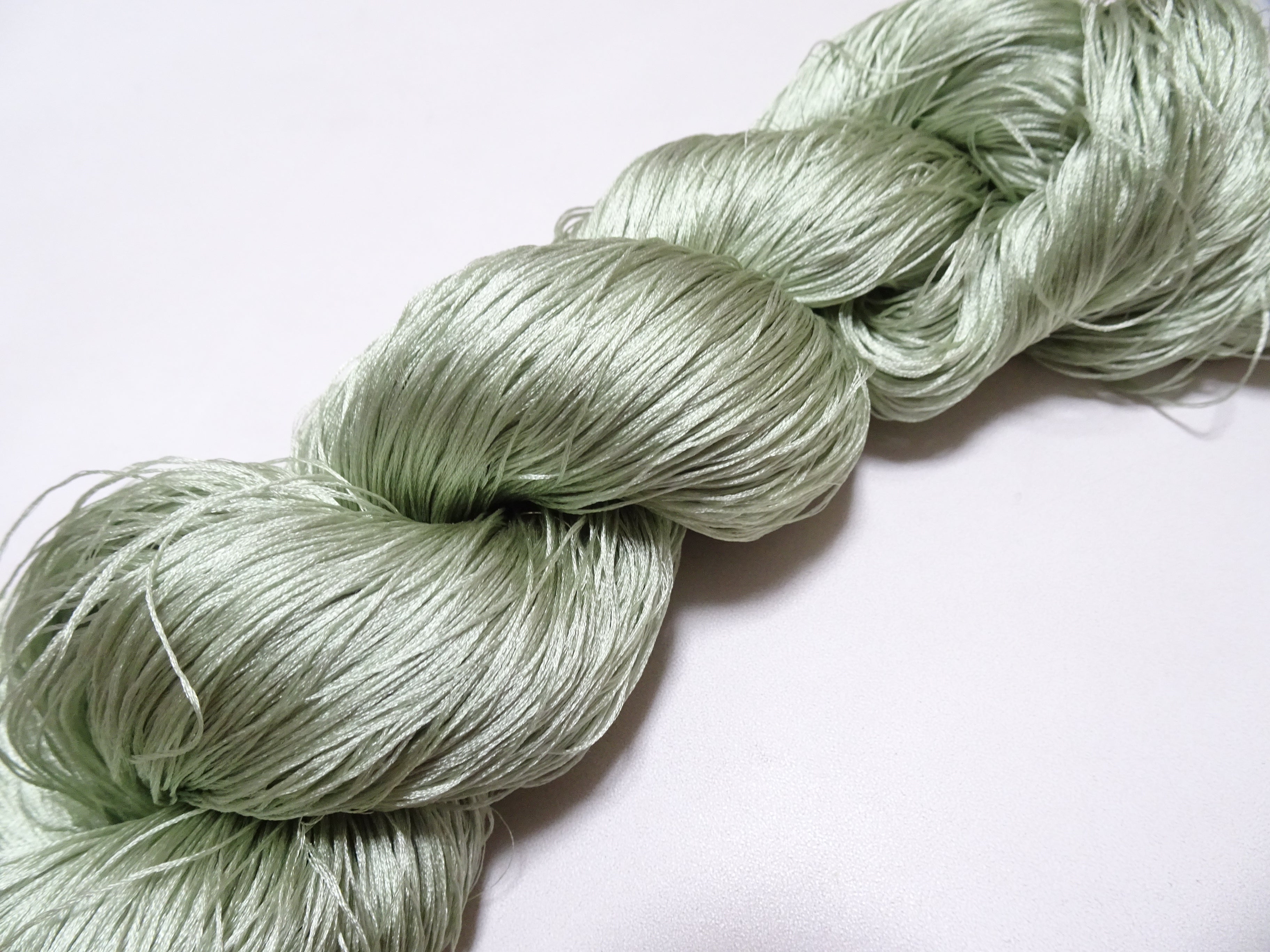 Japanese Vintage 6 Loose-Twist Silk Threads 19263