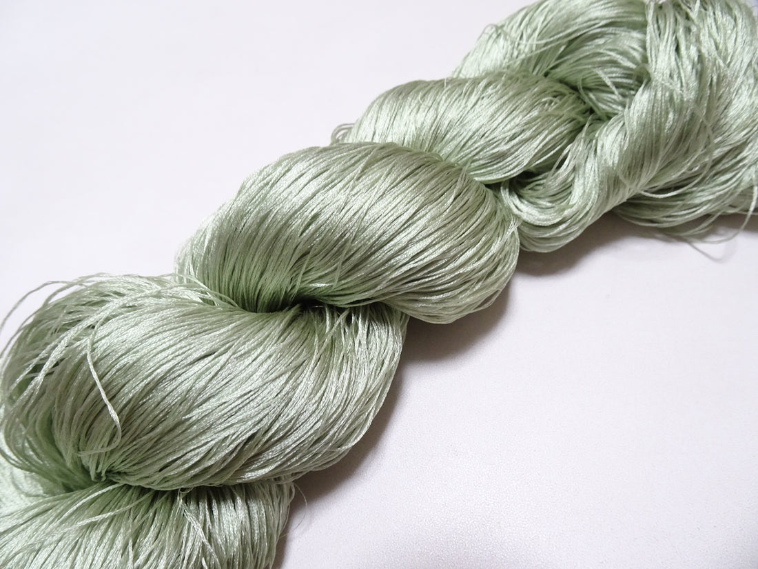 Japanese Vintage 6 Loose-Twist Silk Threads 19263