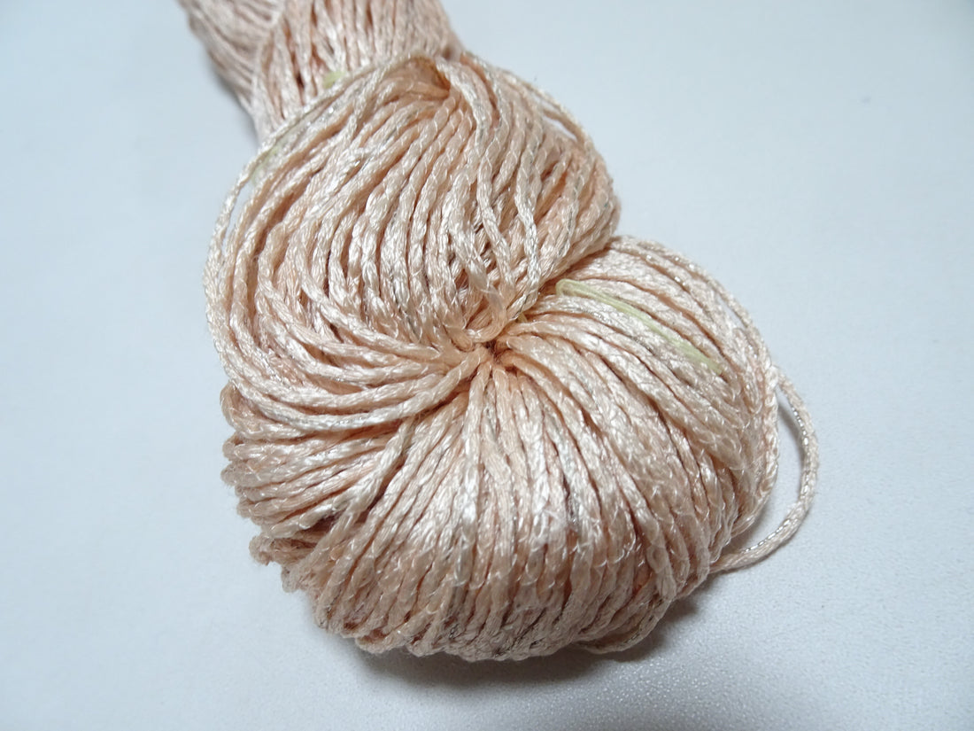 Japanese Tanaka Gen Silk – One-of-a-Kind Hand-Dyed Artistic Silk Thread, Rare Japanese Artisan Yarn, Limited Stock 16523