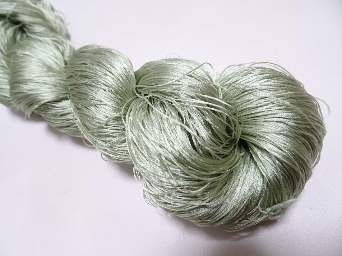 Japanese Vintage 6 Loose-Twist Silk Threads 19263