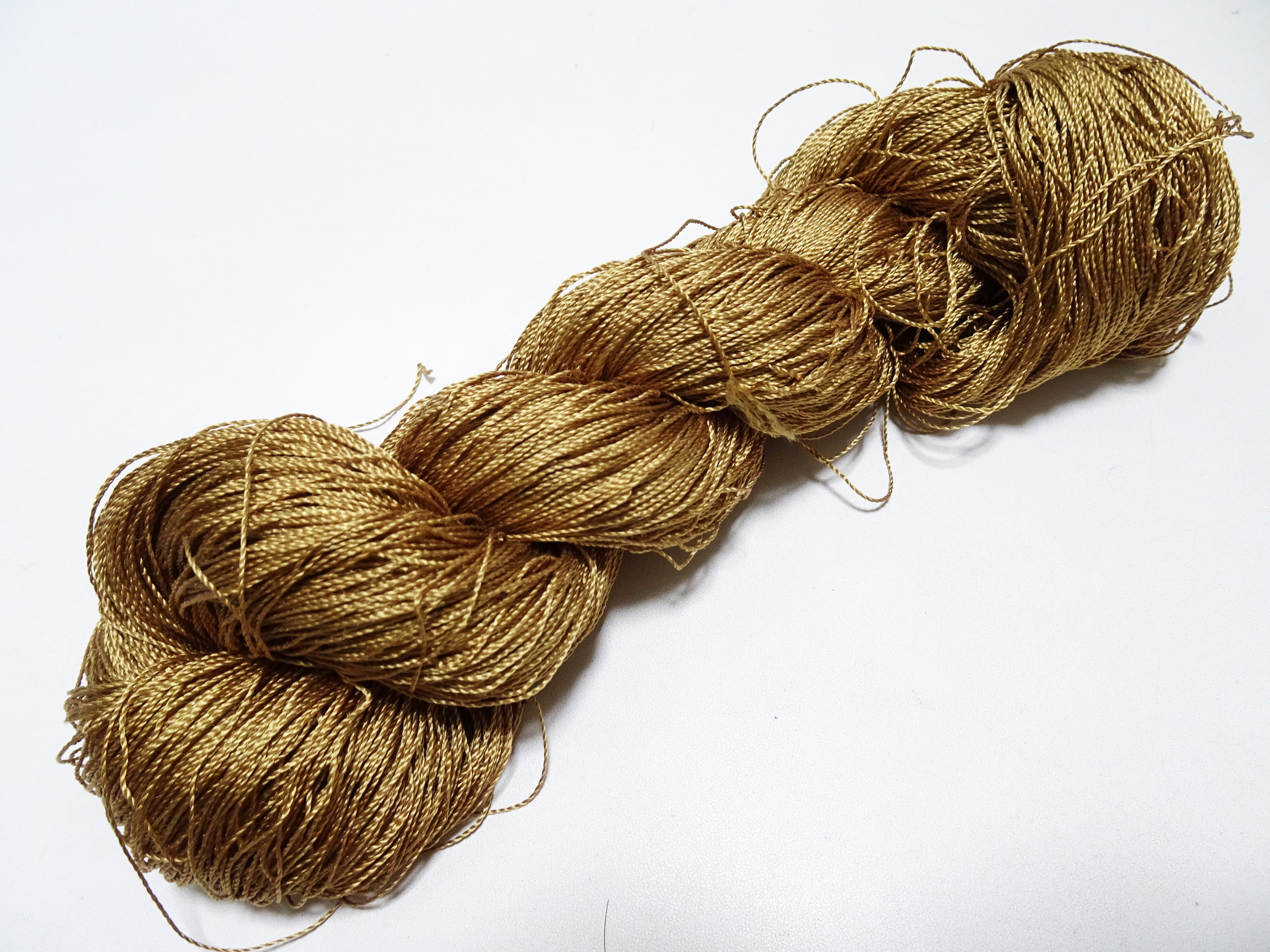 Japanese Vintage Twisted Silk Thread Embroidery & Weaving 17760