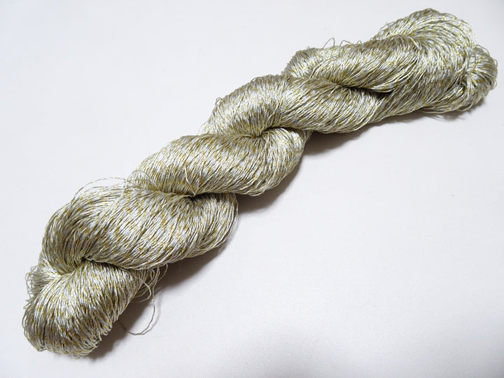 Japanese Vintage High Class Rare Silk Thread Mixture of Gold embroidery 15612