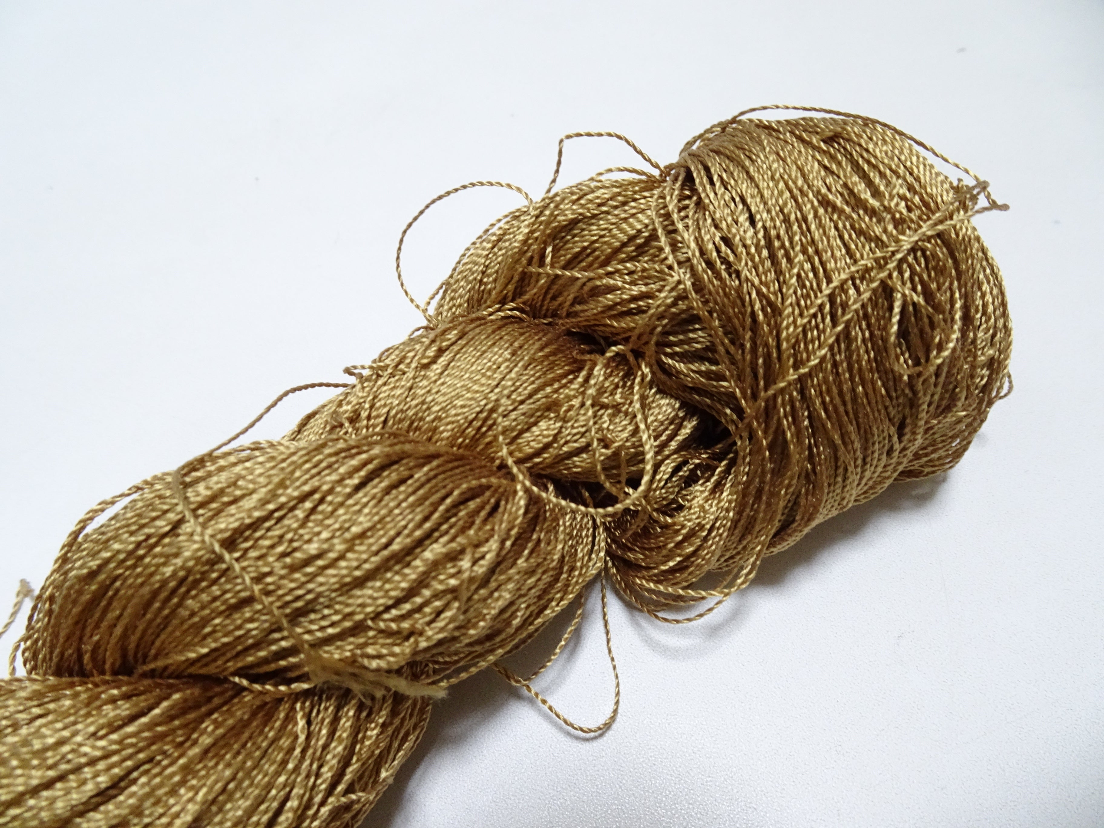 Japanese Vintage Twisted Silk Thread Embroidery & Weaving 17760