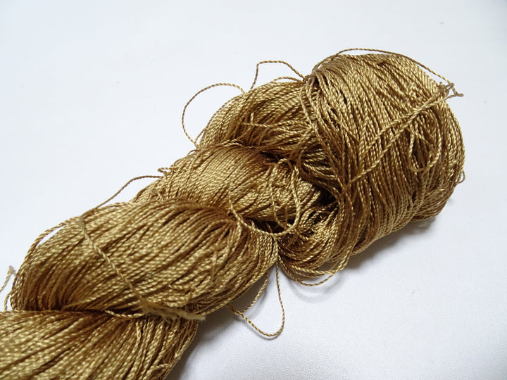 Japanese Vintage Twisted Silk Thread Embroidery & Weaving 17760