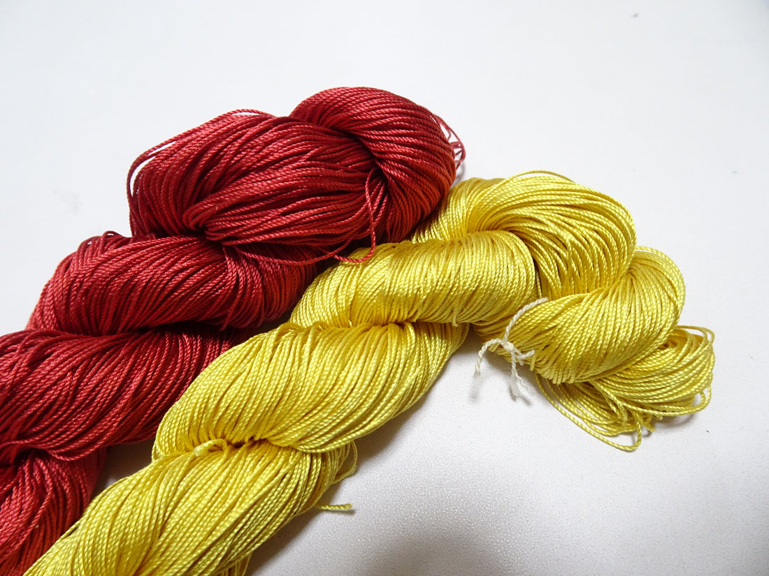 Japanese Vintage Silk Thread 2sets Embroidery 16635