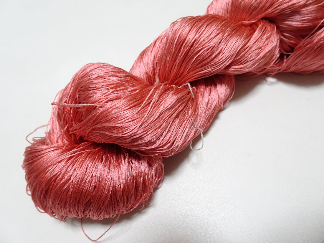 Japanese Vintage 6 Loose-Twist Silk Threads 19264