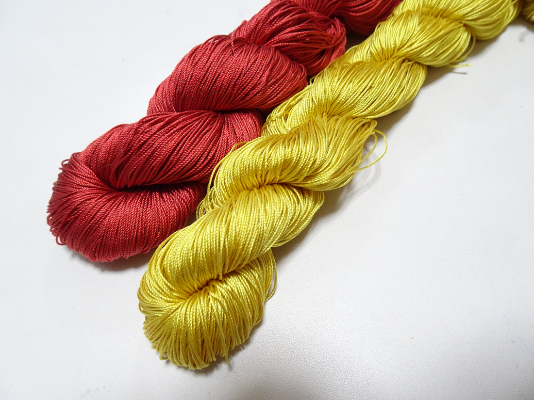 Japanese Vintage Silk Thread 2sets Embroidery 16635