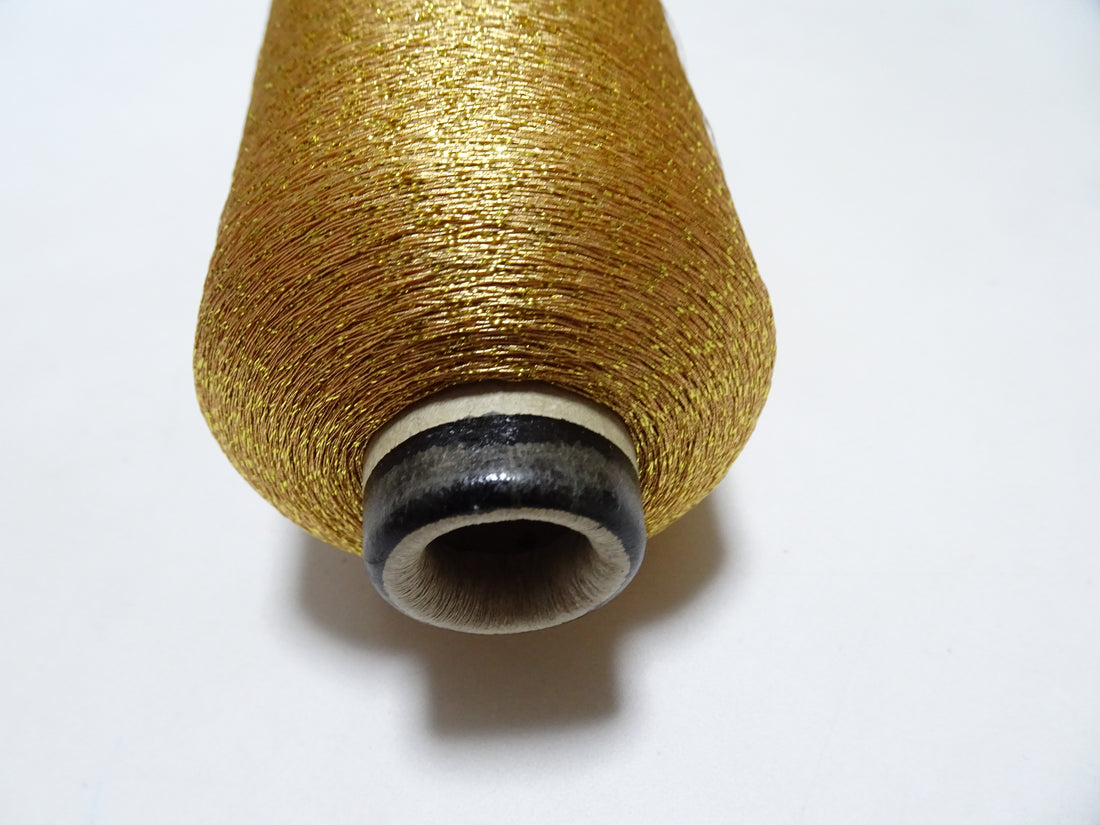 Super Special price! Japanese vintage metallic lame thread embroidery 5000M 16307