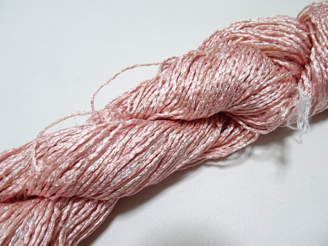 Japanese Tanaka Gen Silk – One-of-a-Kind Hand-Dyed Artistic Silk Thread, Rare Japanese Artisan Yarn, Limited Stock 16524