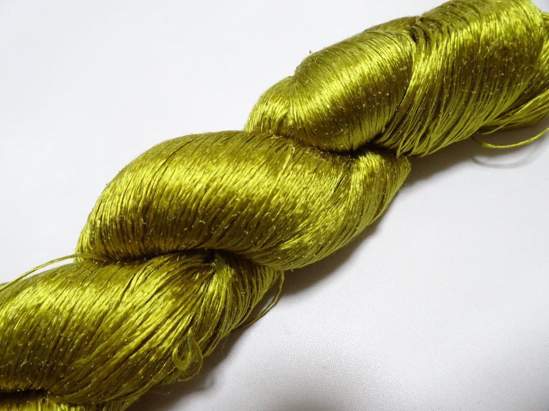 Japanese Vintage Twisted Silk Thread Embroidery 18327