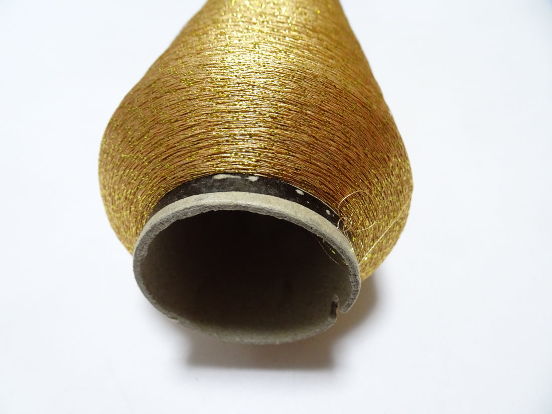 Super Special price! Japanese vintage metallic lame thread embroidery 5000M 16307