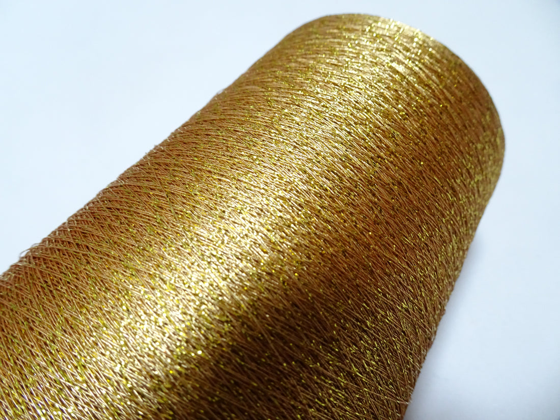 Super Special price! Japanese vintage metallic lame thread embroidery 5000M 16307