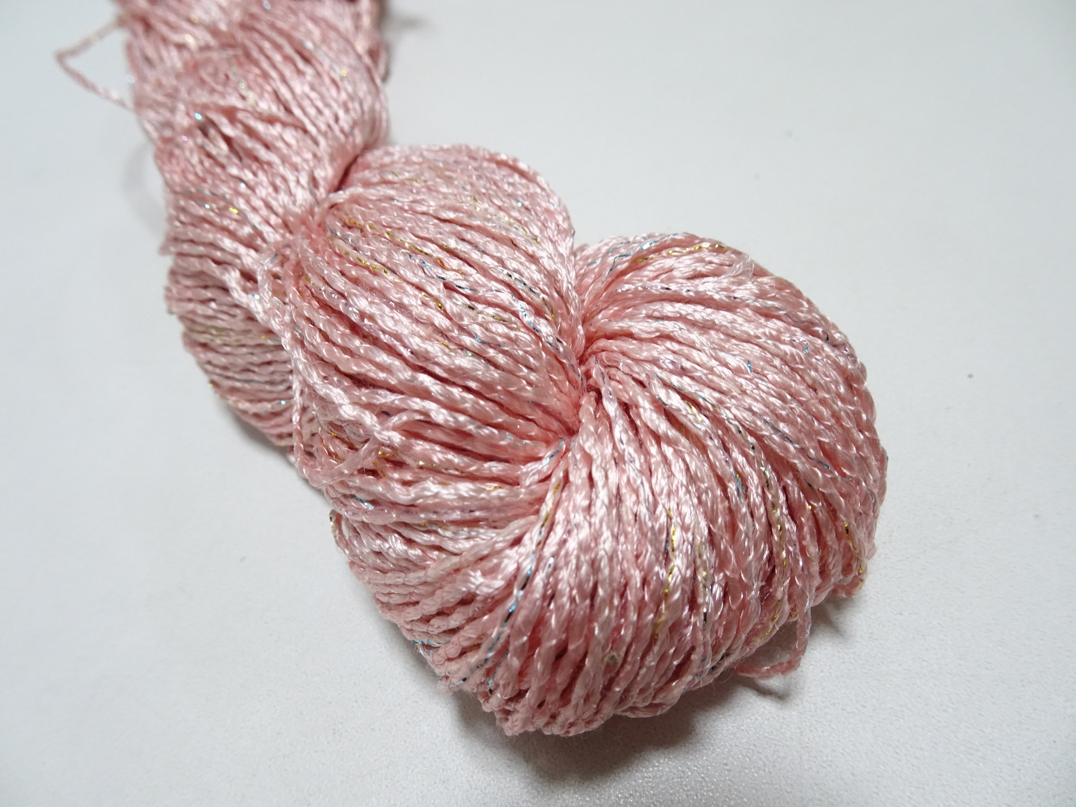 Japanese Tanaka Gen Silk – One-of-a-Kind Hand-Dyed Artistic Silk Thread, Rare Japanese Artisan Yarn, Limited Stock 16524