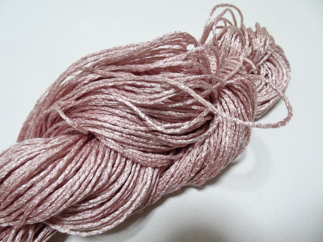 Japanese Tanaka Gen Silk – One-of-a-Kind Hand-Dyed Artistic Silk Thread, Rare Japanese Artisan Yarn, Limited Stock 16525