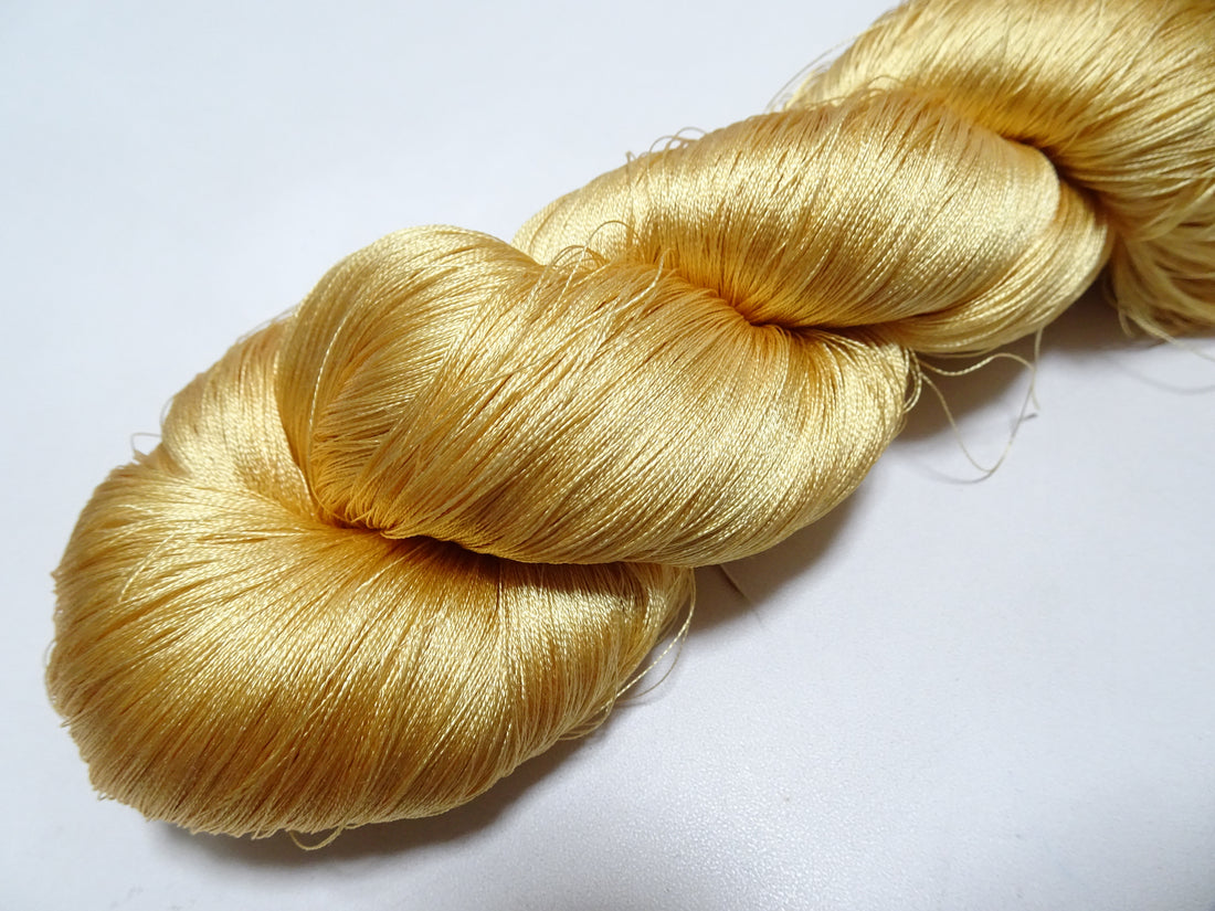 Japanese Vintage Twisted Silk Thread Embroidery 17147