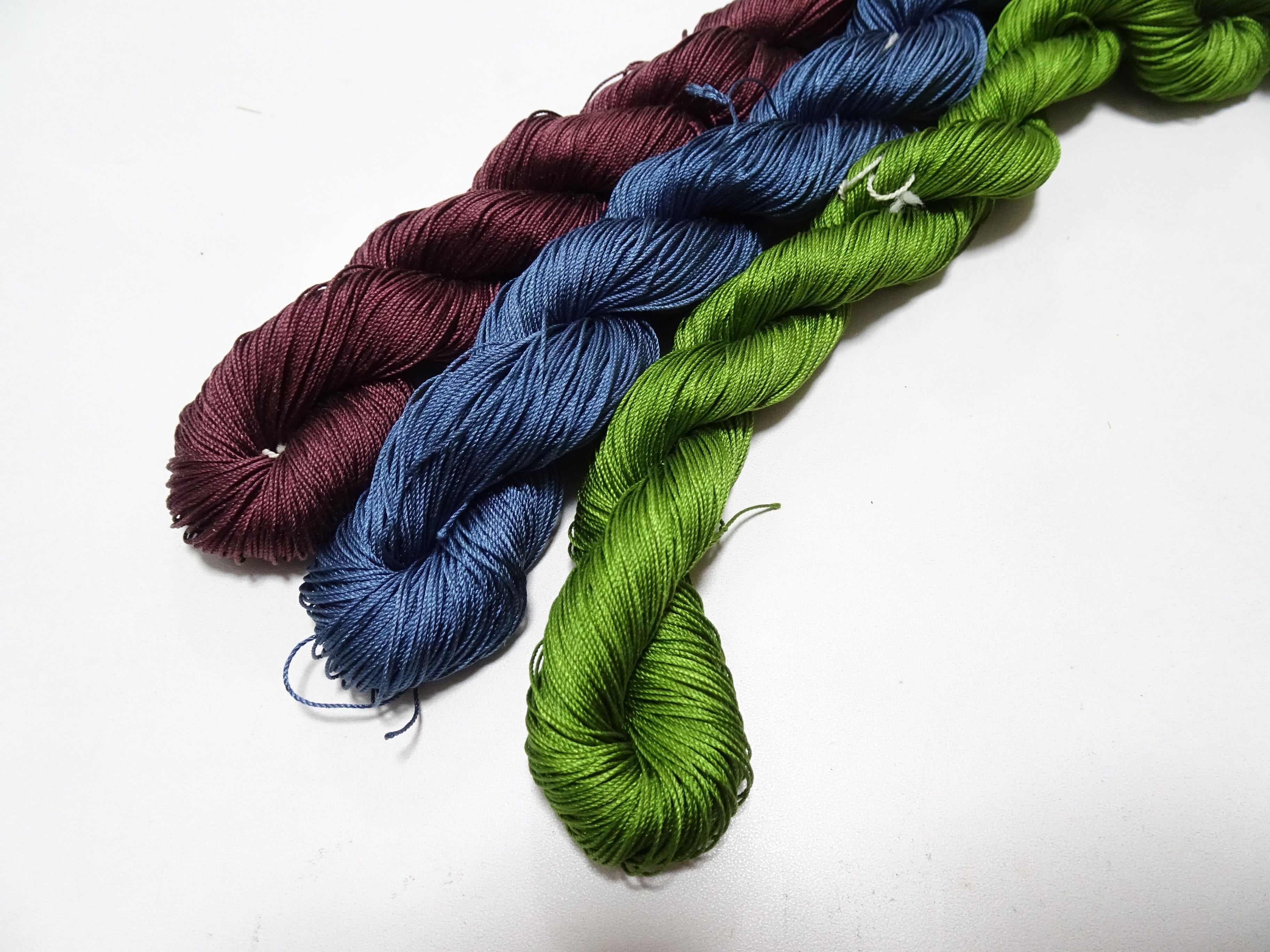 Japanese Vintage Silk Thread 3sets Embroidery 16636