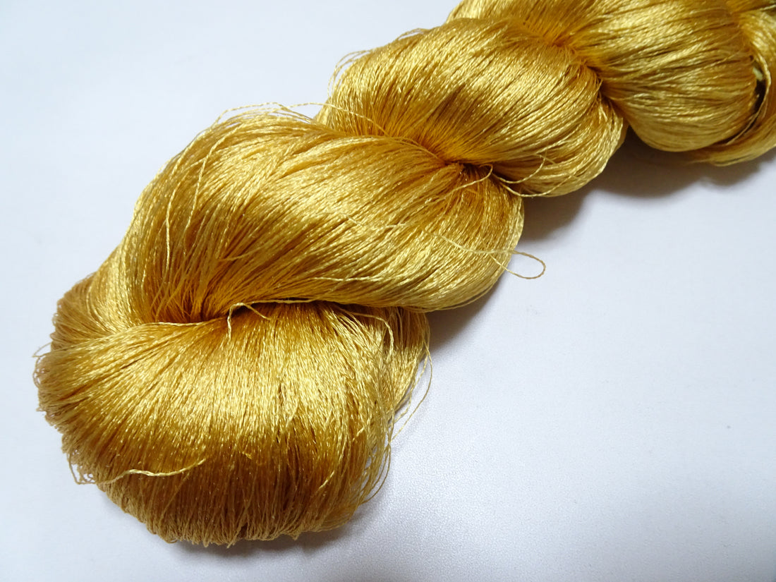 Japanese Vintage Twisted Silk Thread Embroidery 19900
