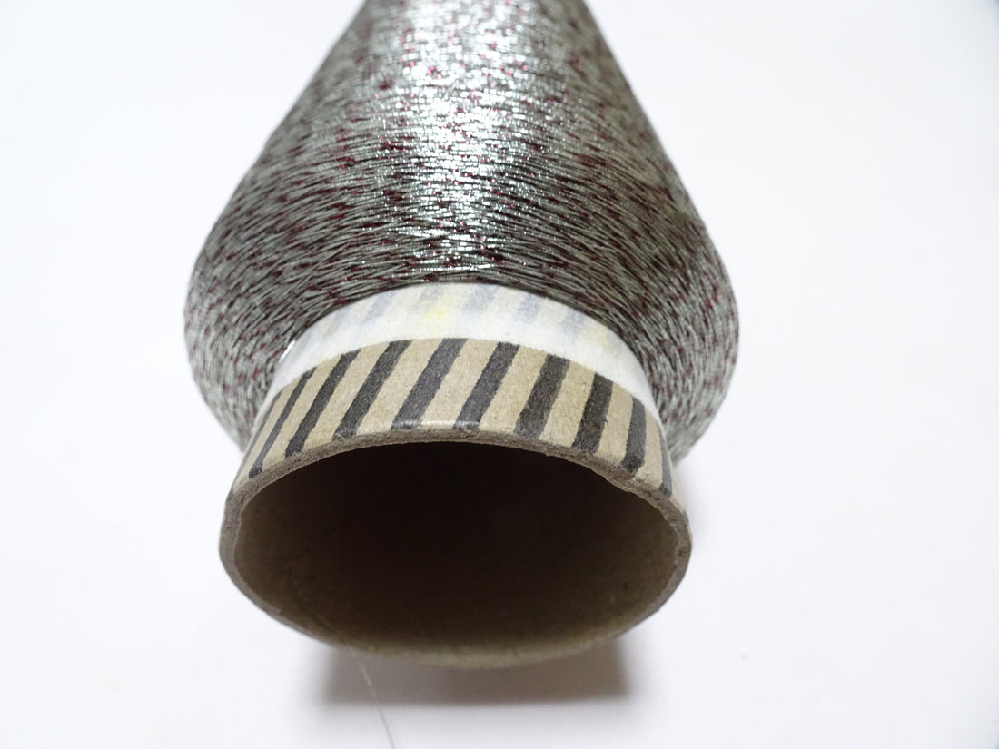 Super Special price! Japanese vintage metallic lame thread embroidery 5000M 16308
